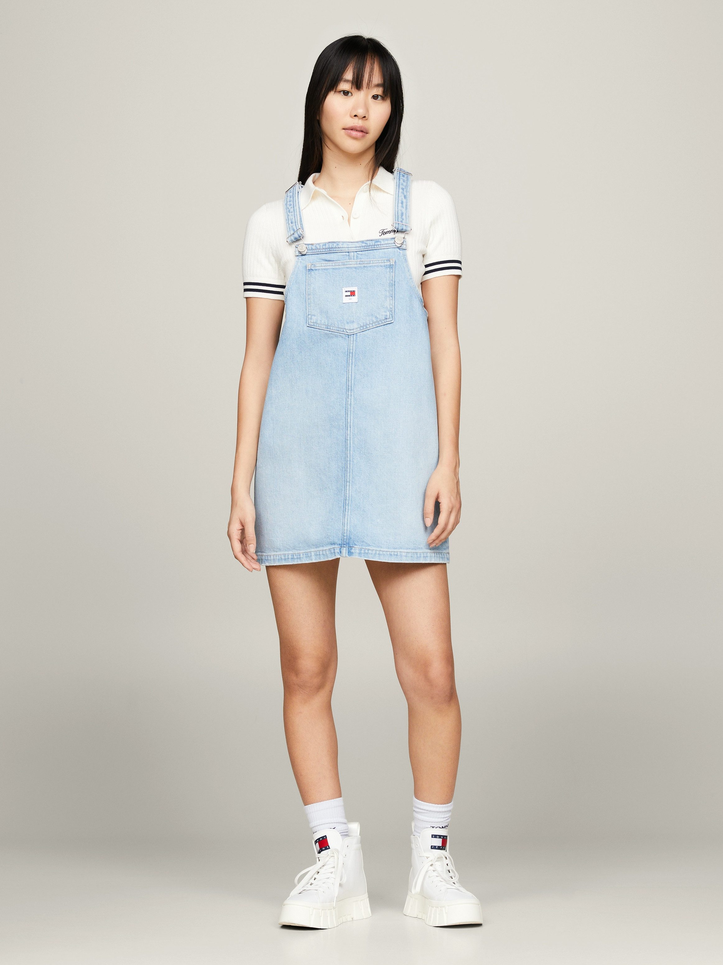 TOMMY JEANS jurk PINAFORE DRESS BH6110