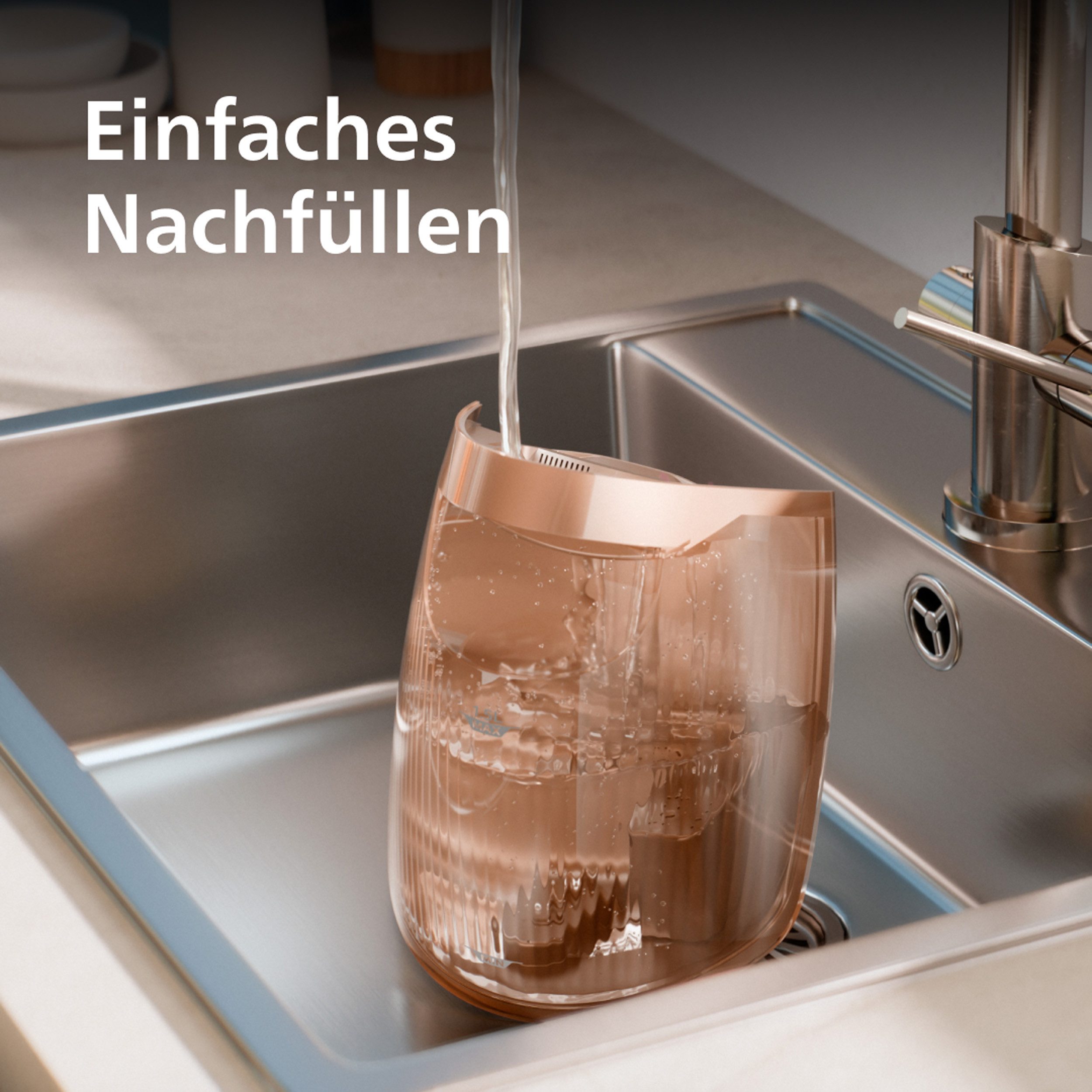 Philips Stoomstrijkstation PerfectCare 7000 Series PSG7300/80, Schwarz/Gold