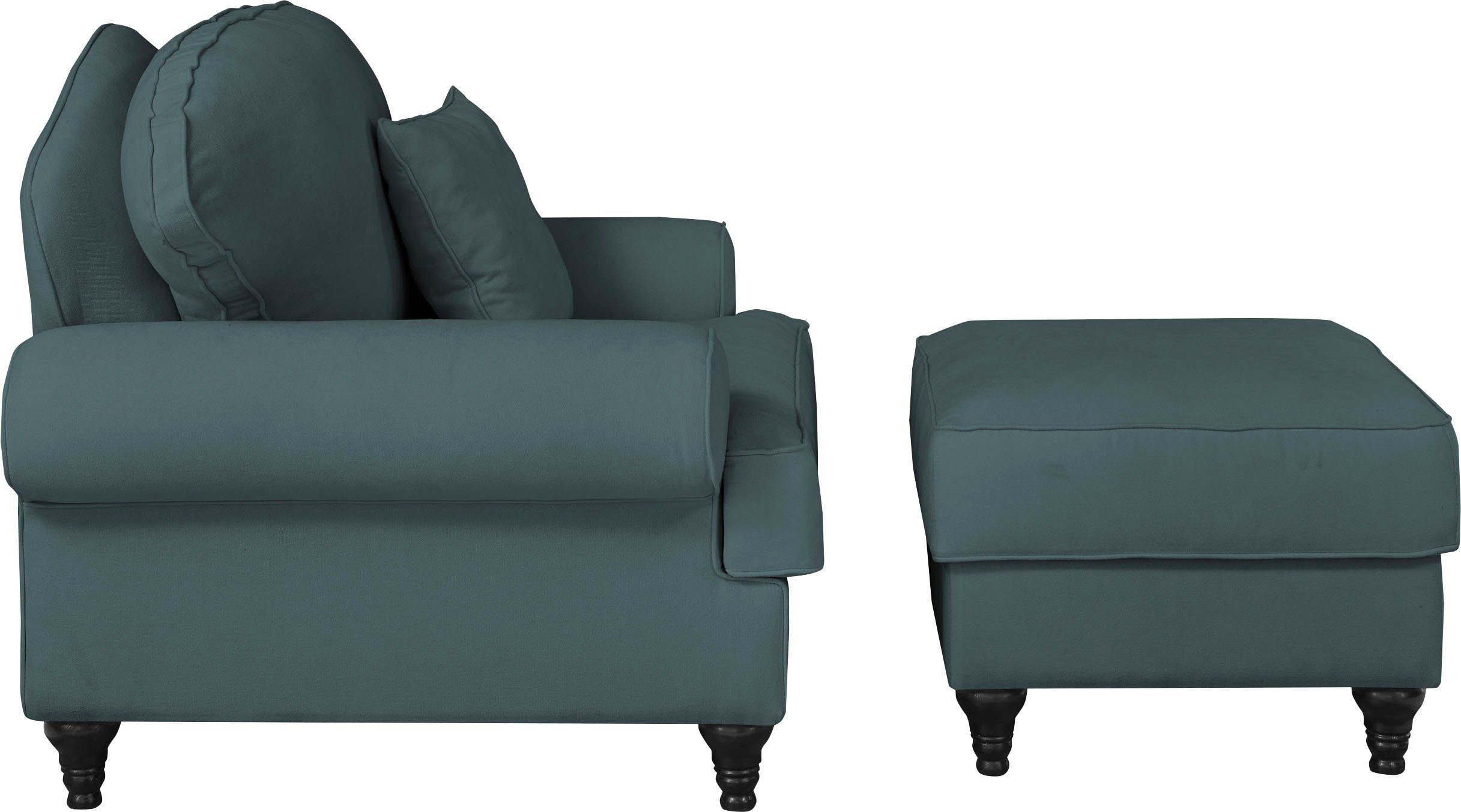 Home affaire Fauteuil Westminster met binnenveringsinterieur (set, 2 stuks)