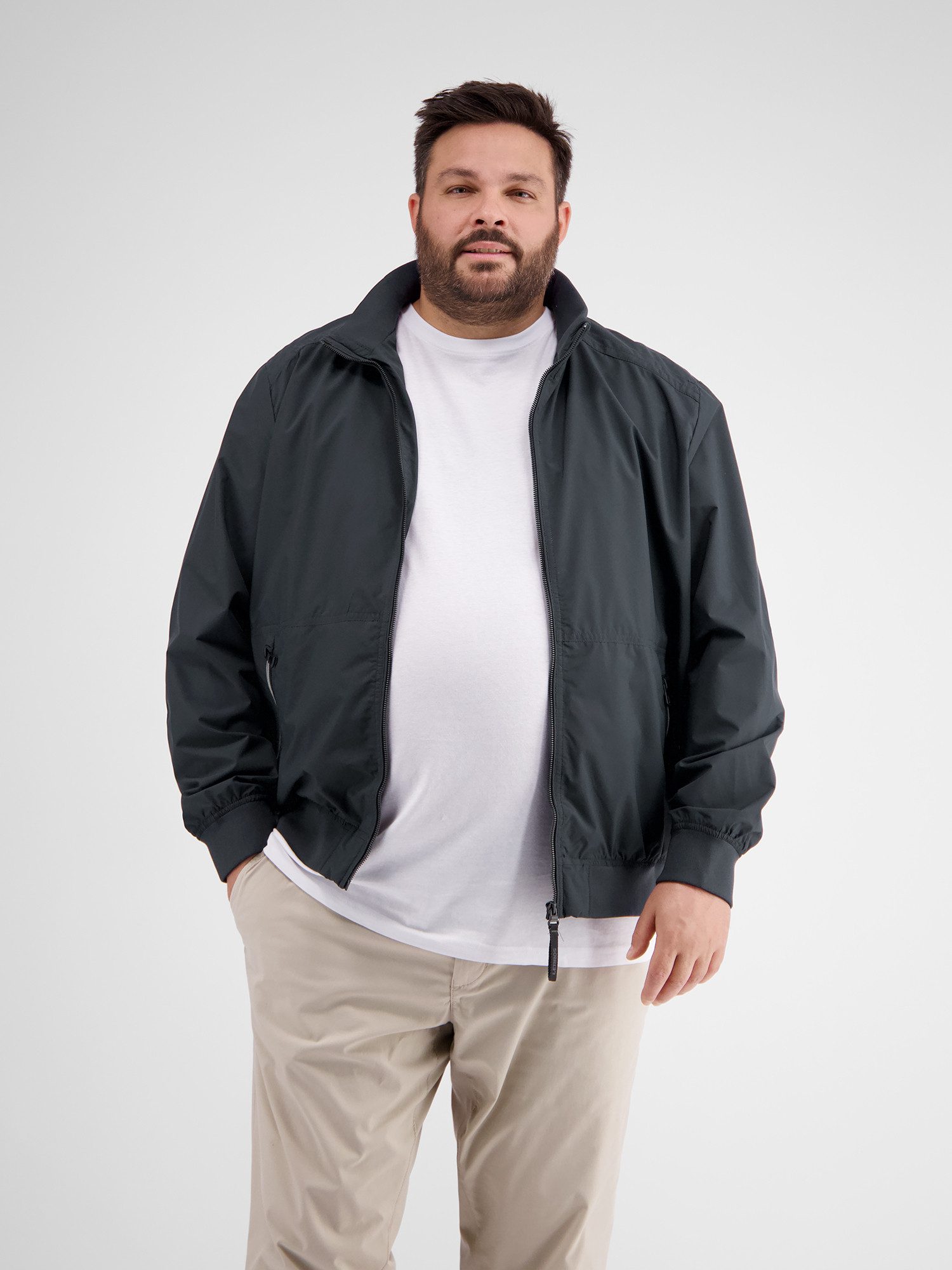 Lerros Blouson LERROS heren blouson, wind- en waterafstotend in grote maten