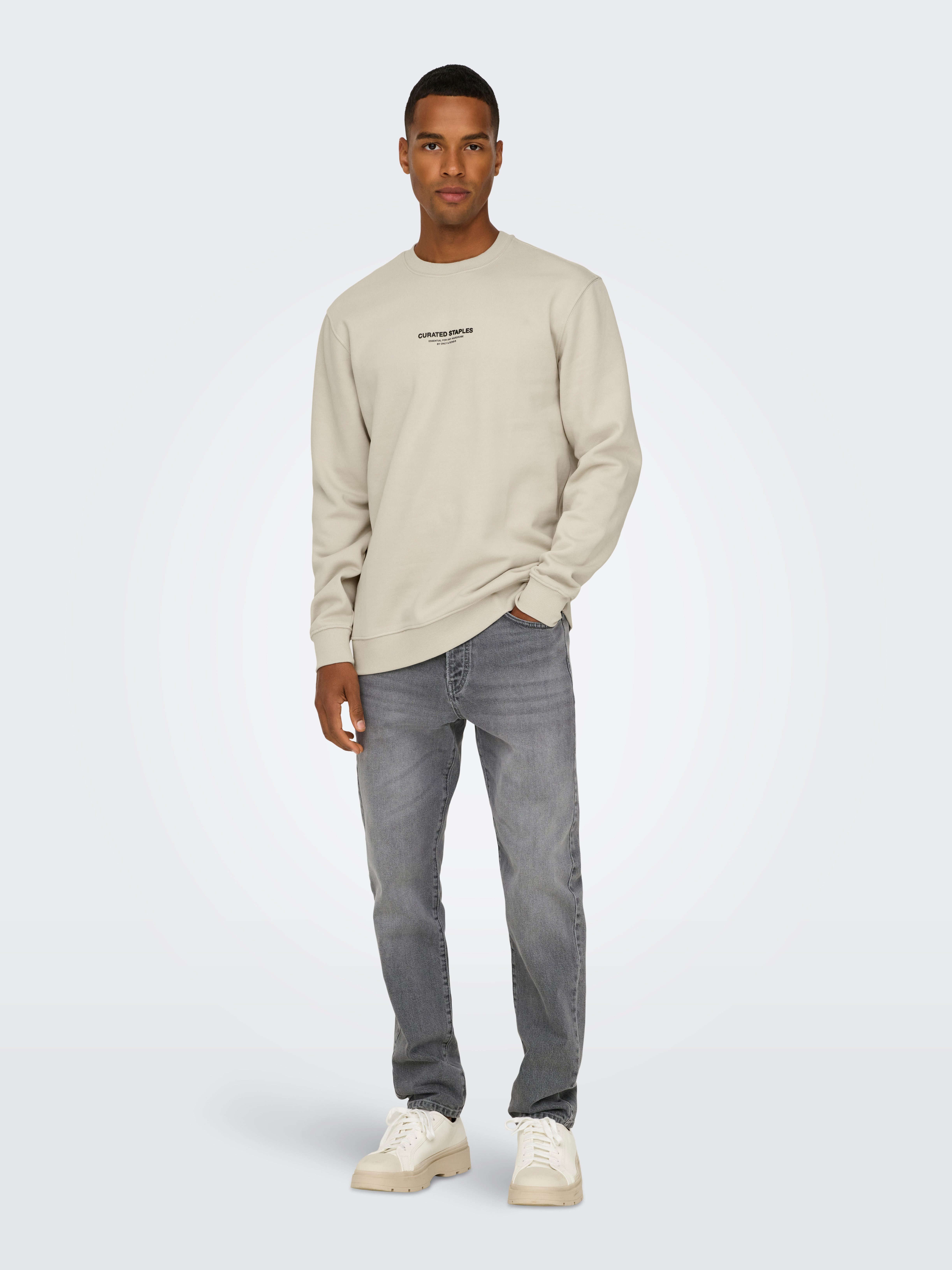 ONLY & SONS Sweatshirt ONSCURATED REG CREW NECK SWEAT