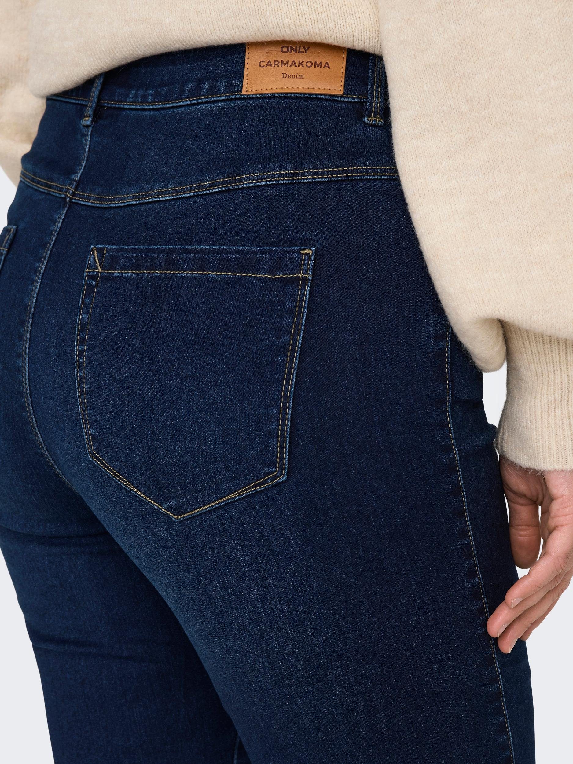 ONLY CARMAKOMA High-waist jeans CARAUGUSTA HW STRAIGHT DNM BJ61-2 NOOS