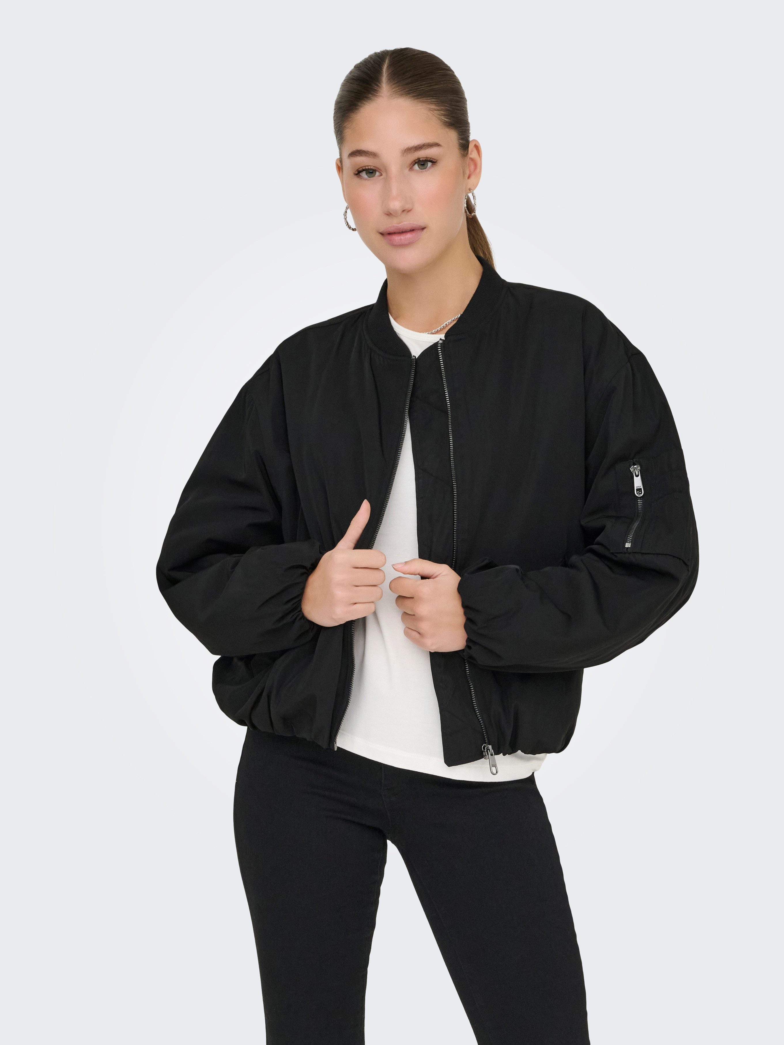 Only Bomberjack ONLADEL LIFE OVERSIZED BOMBER CC OTW