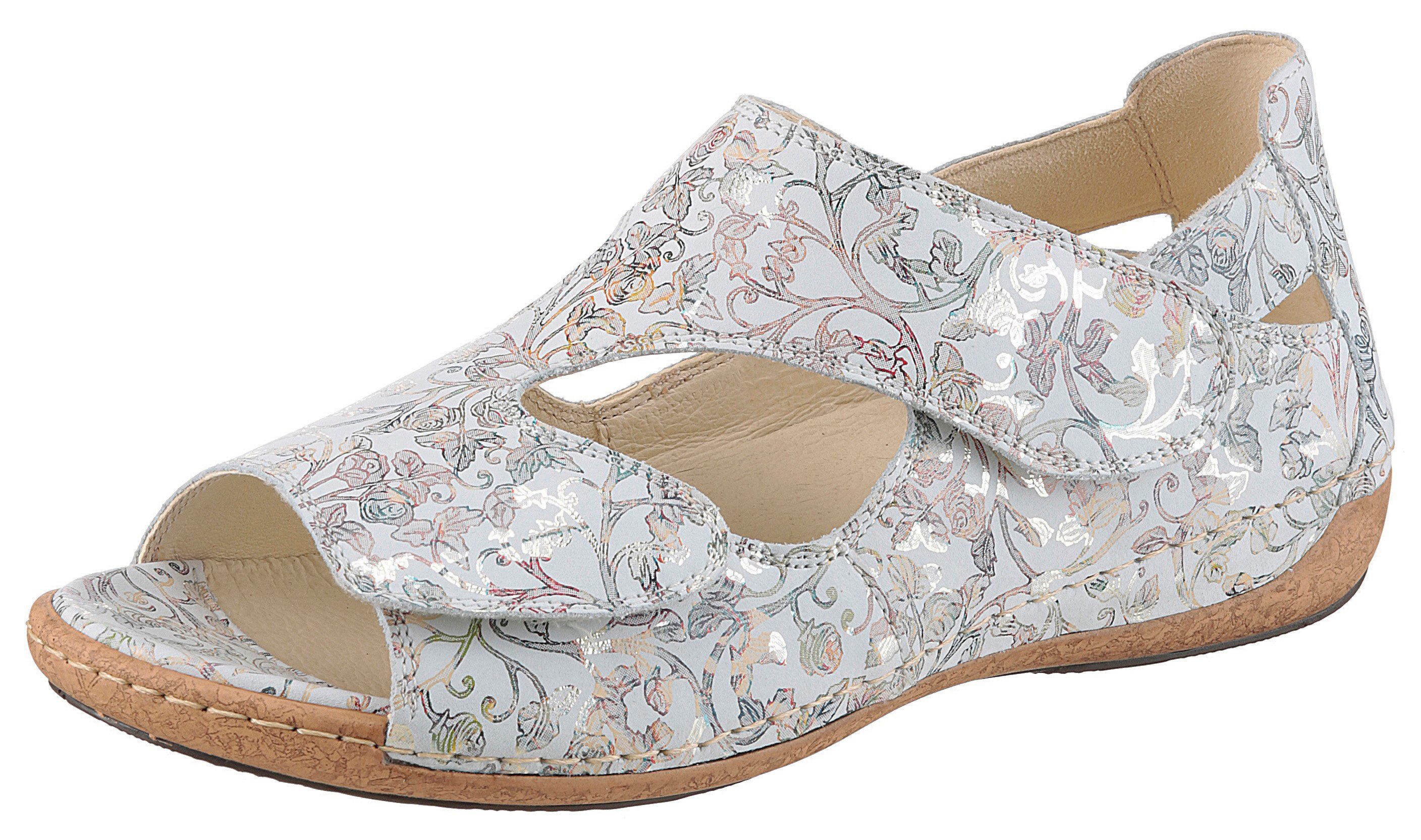 Waldläufer Sandalen HELIETT zomerschoen, sandaal, sleehak, met randstiksel, h-breedte