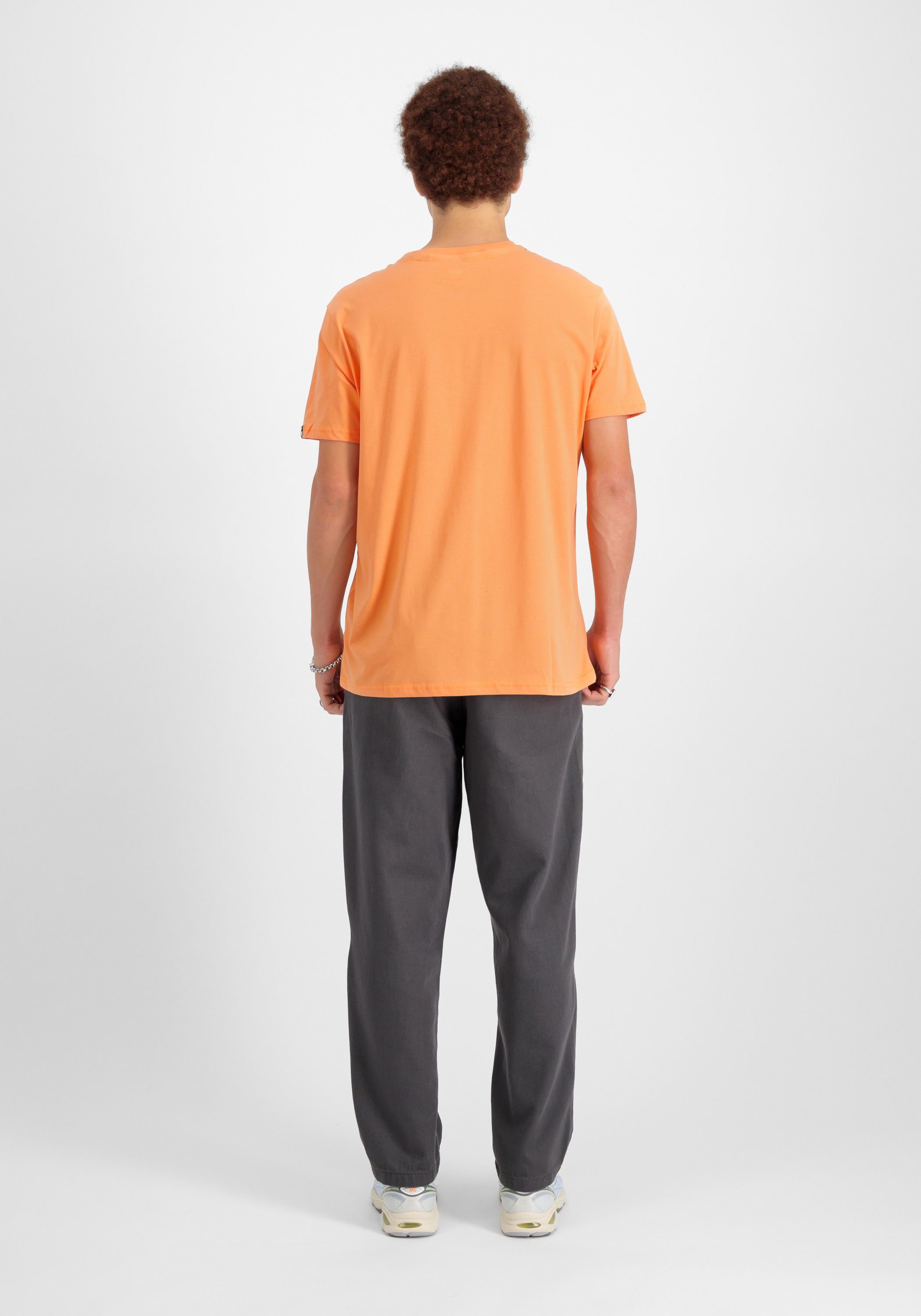 Alpha Industries T-shirt Alpha Industries Men - T-Shirts Alpha Label T Puff Print
