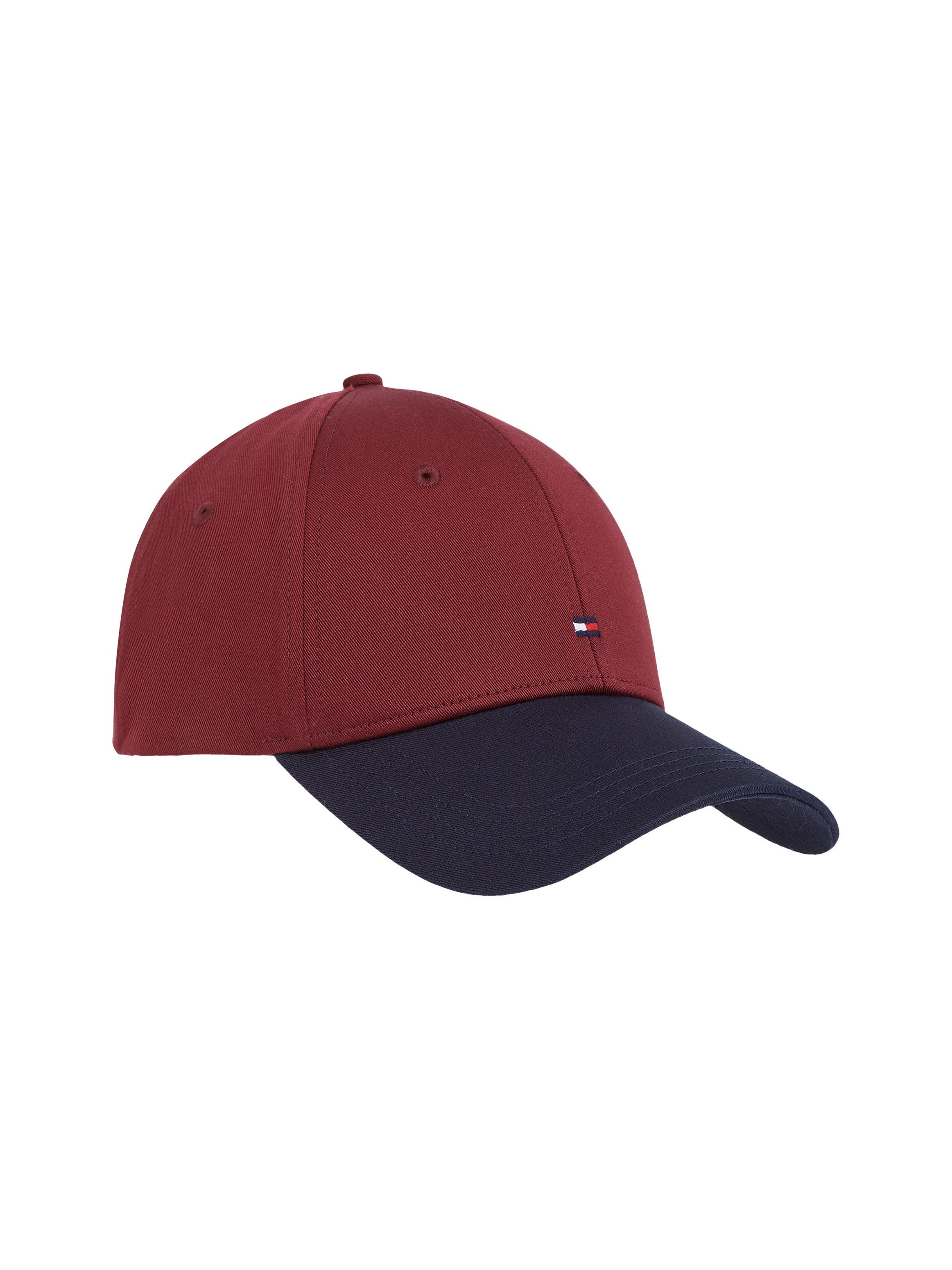 Tommy Hilfiger Baseball pet TH FLAG COTTON 6 PANEL CAP met subtiele labelflag boven de klep