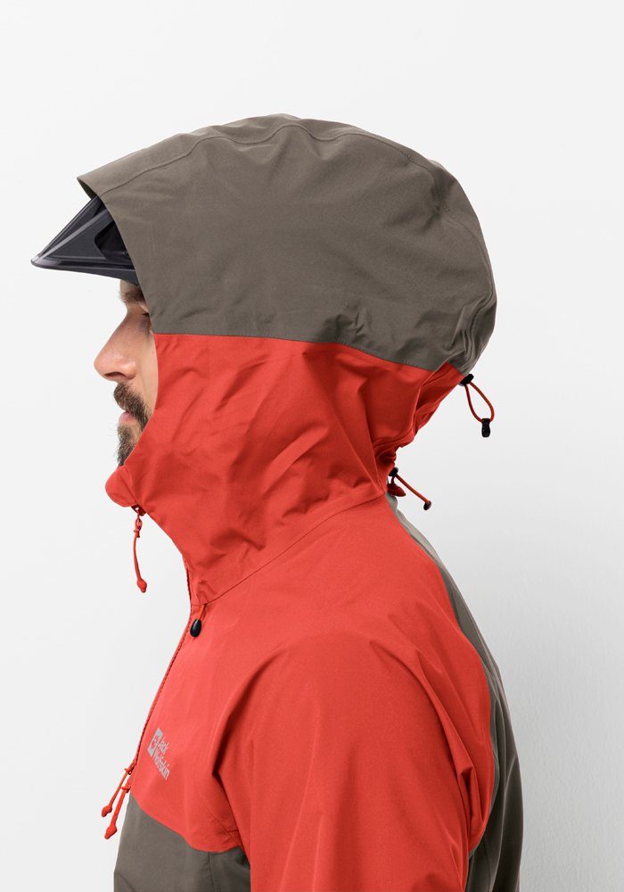 Jack Wolfskin Fietsjack MOROBBIA 3L JKT M