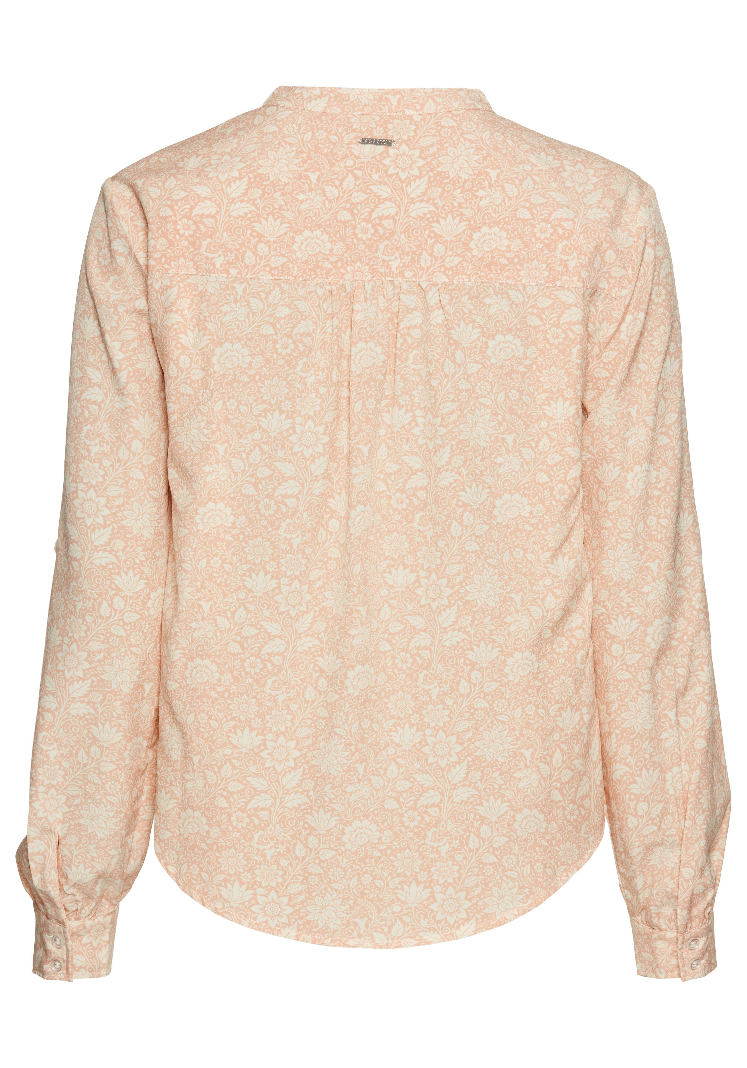 Laura Scott Blouse zonder sluiting met oprolbare mouwen
