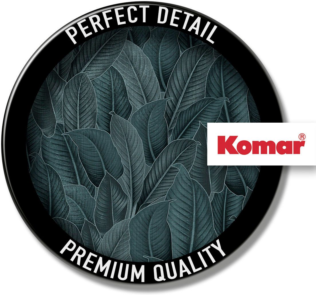 Komar Fotobehang Digitale print vlies - Bain de Feuilles - Afmeting 300 x 250 cm (1 stuk)