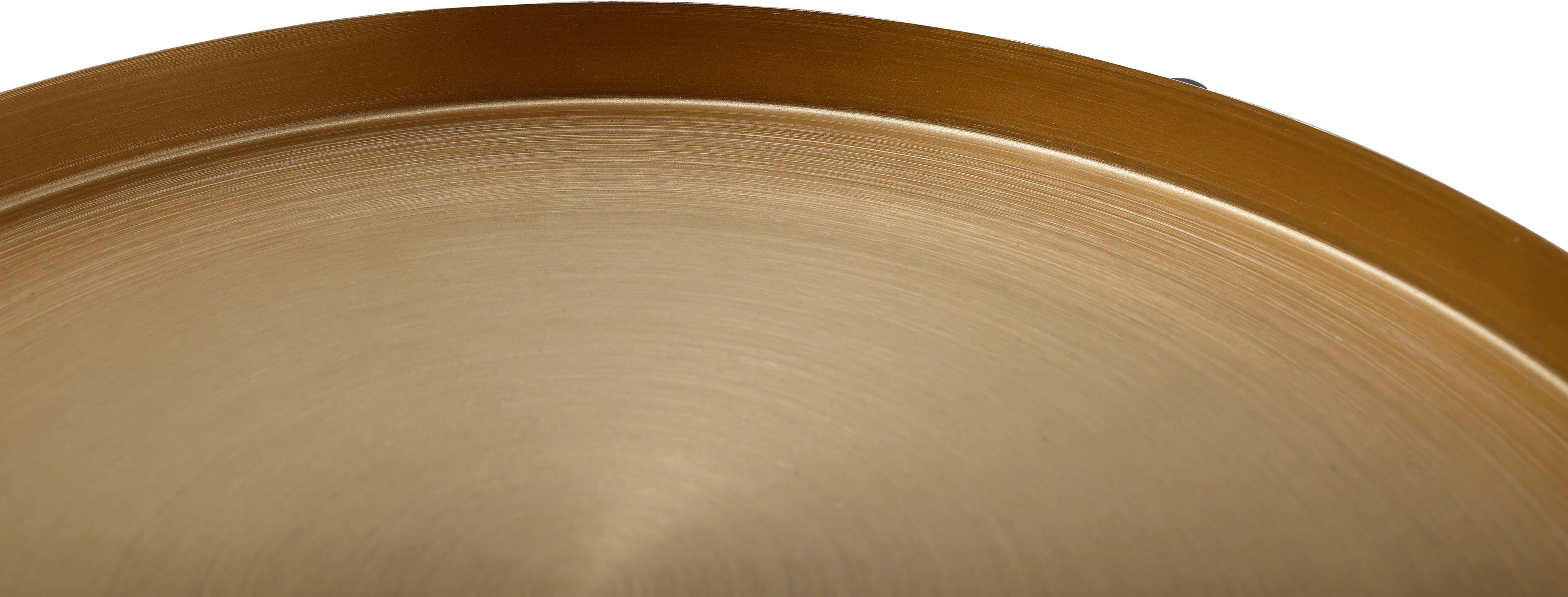 Kayoom Bijzettafel Louisa 125, bijzettafel van metaal en marmer, aantrekkelijk ontwerp Decoratief, edele marmeren plaat en metalen dienblad, stijlvol ontwerp (1 stuk)