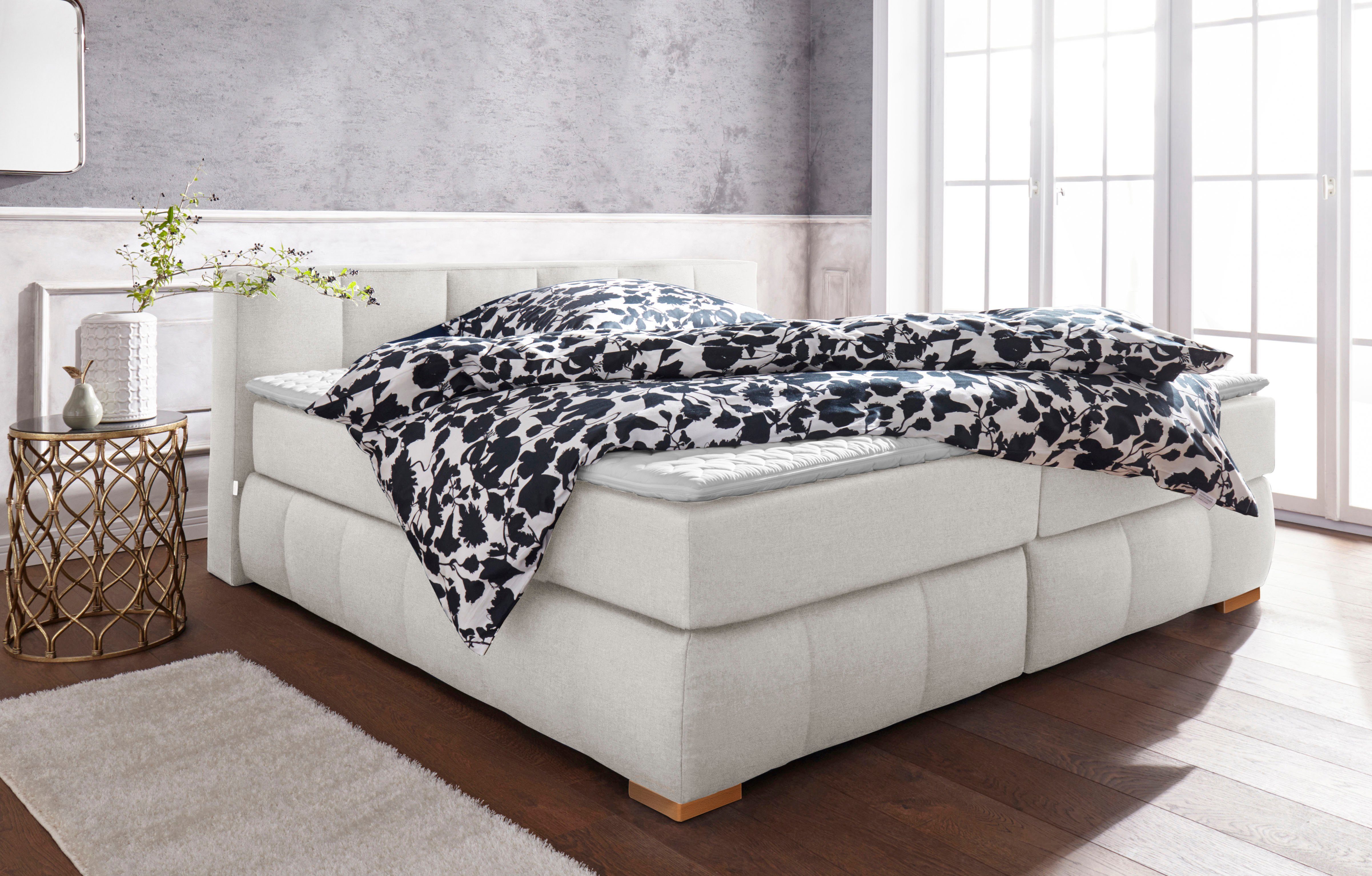 Guido Maria Kretschmer Home&Living Boxspring Chelles incl. koudschuim matrastopper, in 5 breedtes en 3 matrastypes