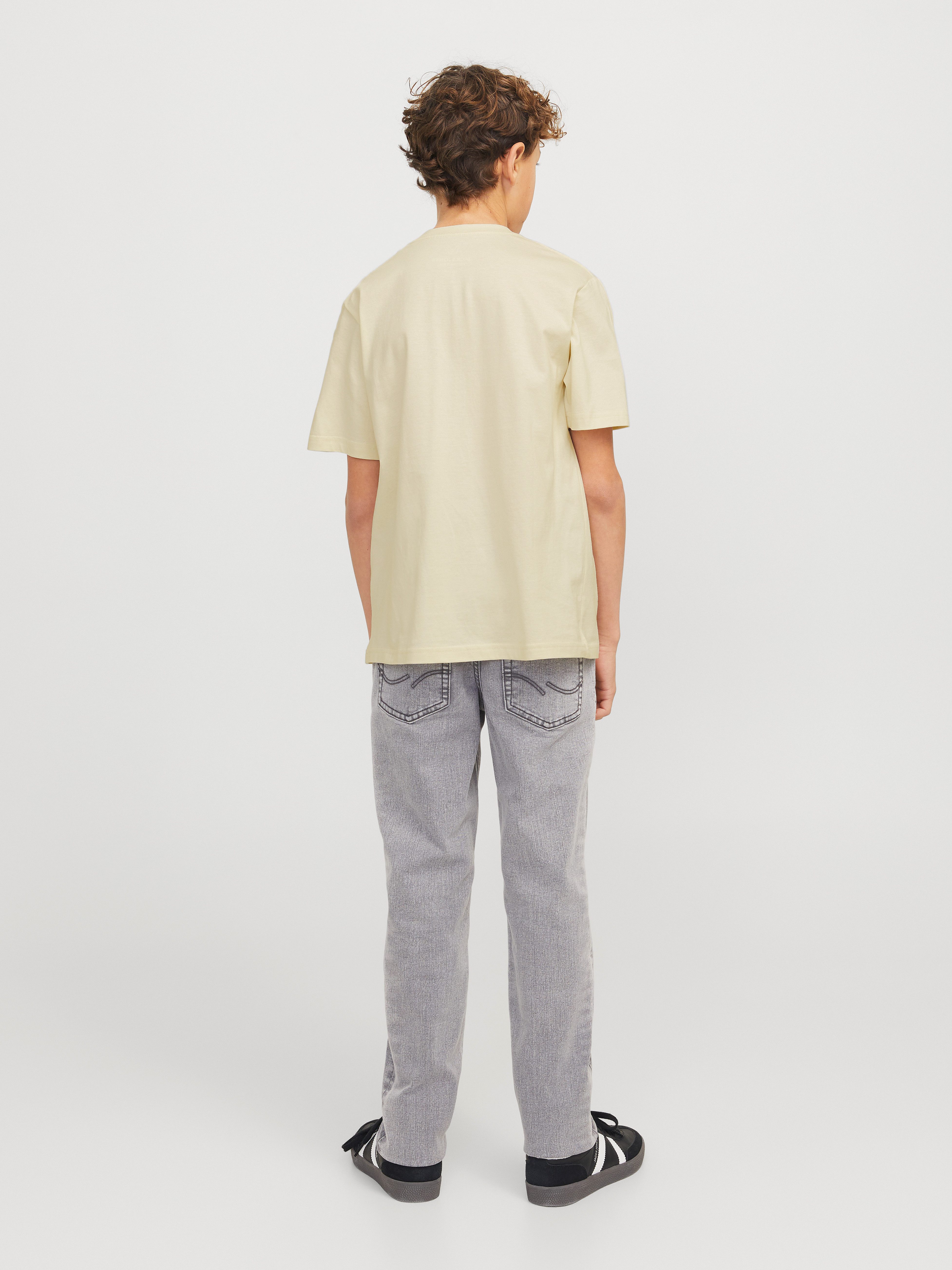 Jack & Jones Junior T-shirt JORANATOMY SKULL TEE SS CREW NECK SN JNR