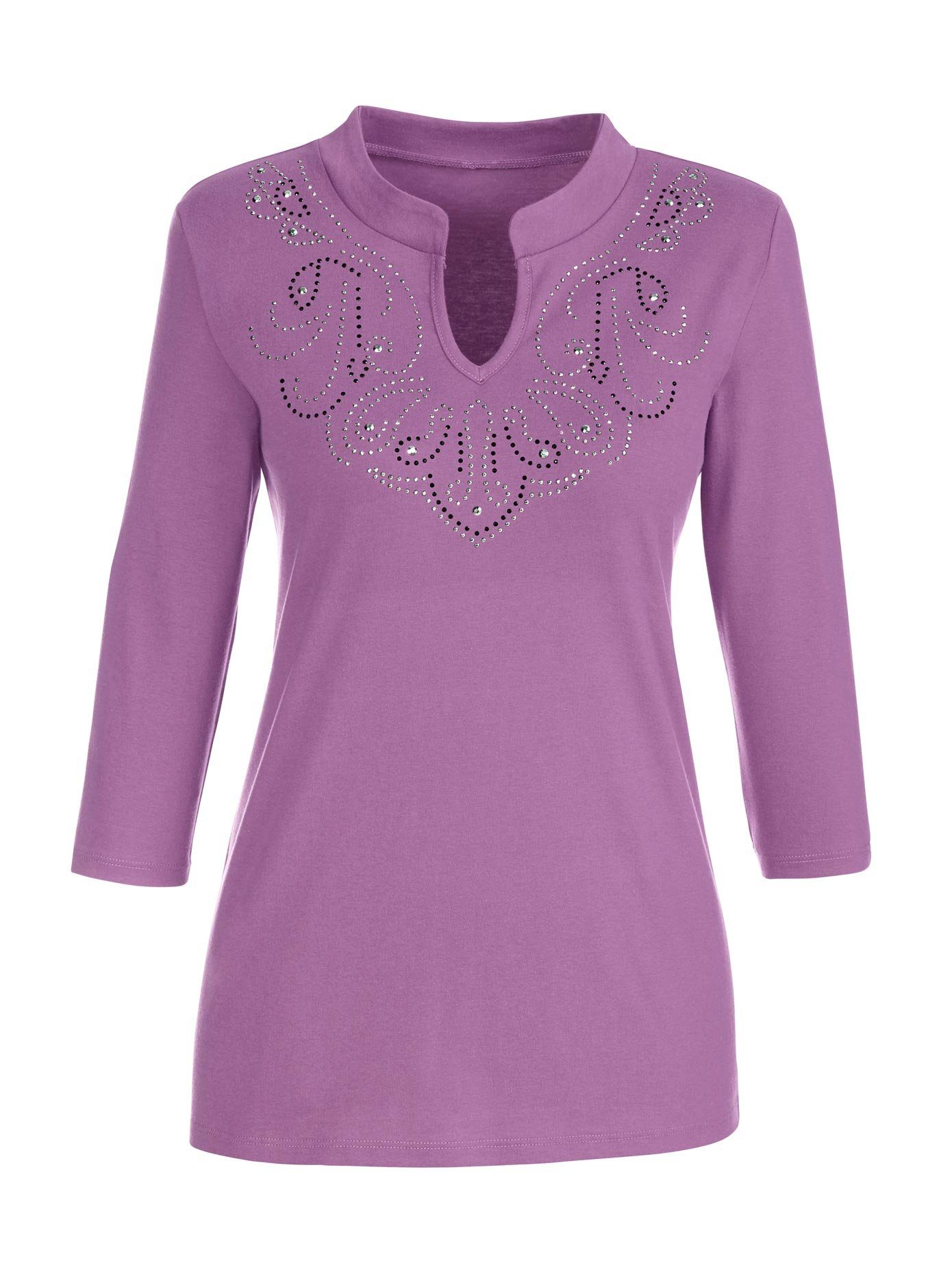 Classic Basics Shirt met 3/4-mouwen Shirt (1-delig)