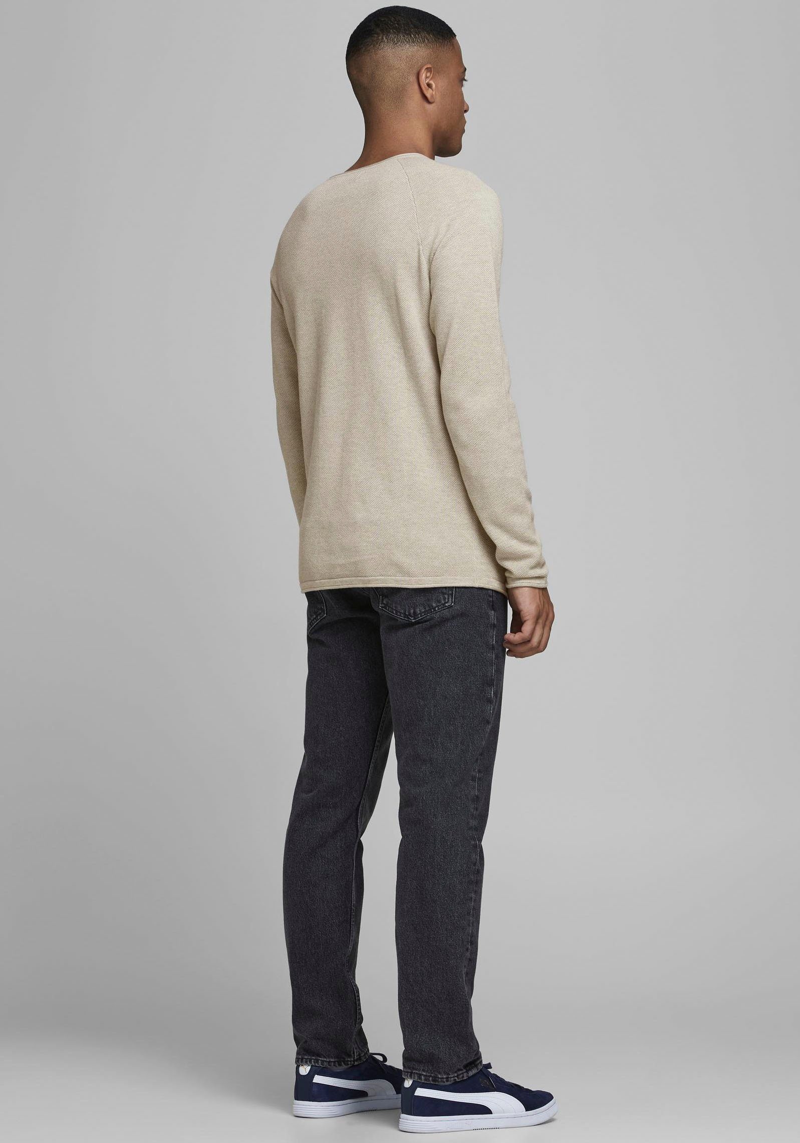Jack & Jones Trui met ronde hals HILL KNIT