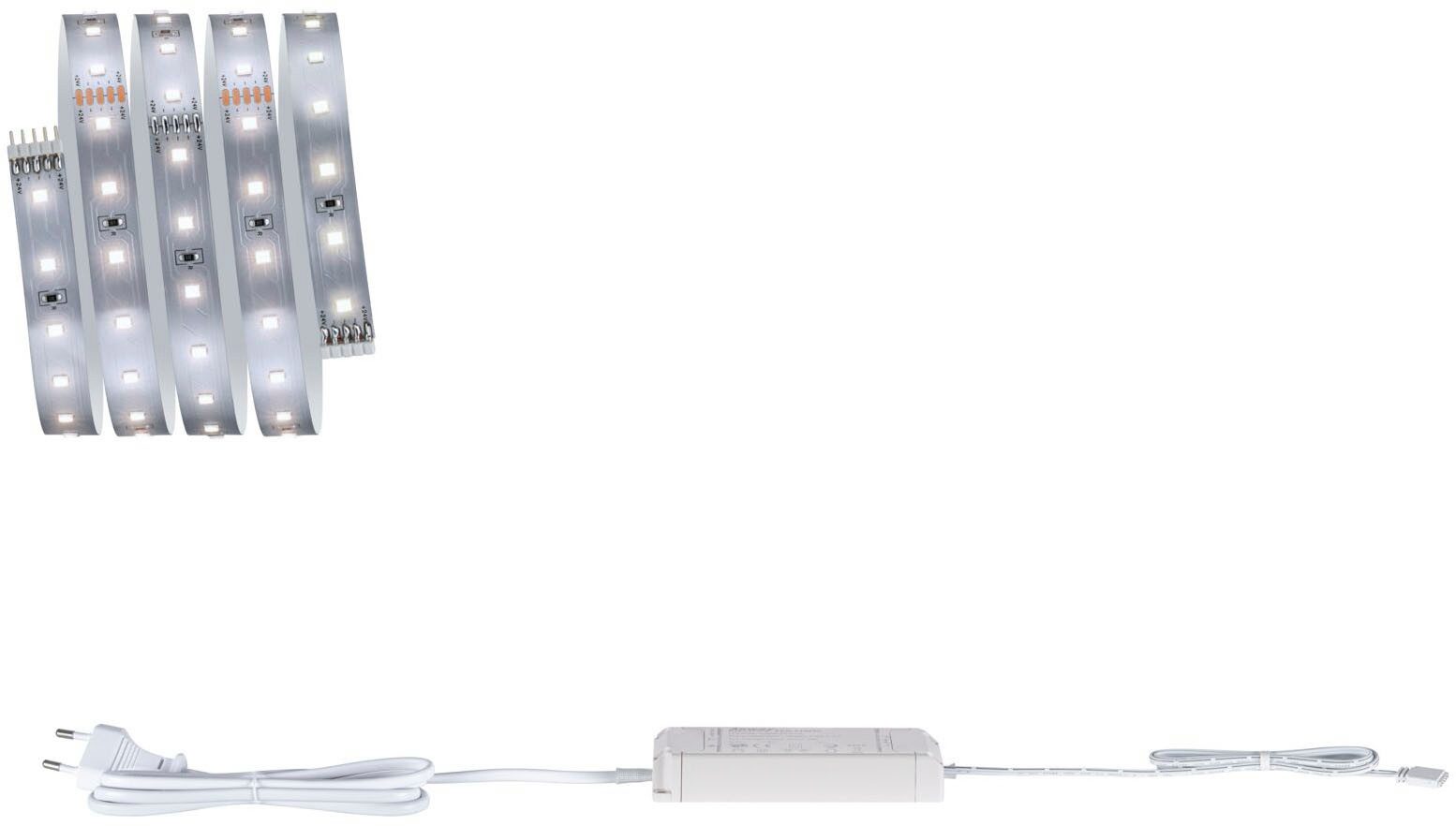 Paulmann Led-strepen MaxLED 500 LED strip neutraal wit basisset (2 stuks)