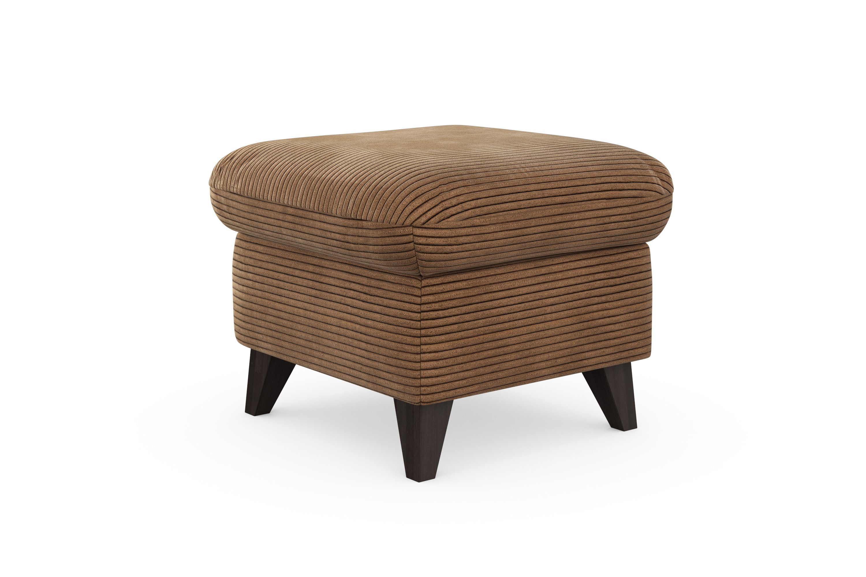 Home affaire Hocker Trelleborg Cord-bekleding, met opbergvak, inclusief binnenveringsinterieur