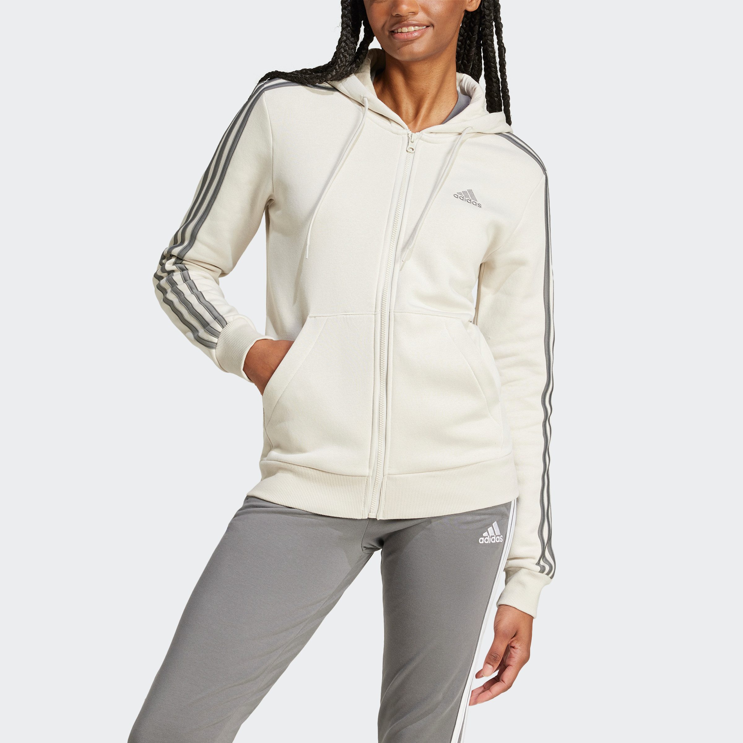 adidas Sportswear Hoodie W 3S FL FZ HD