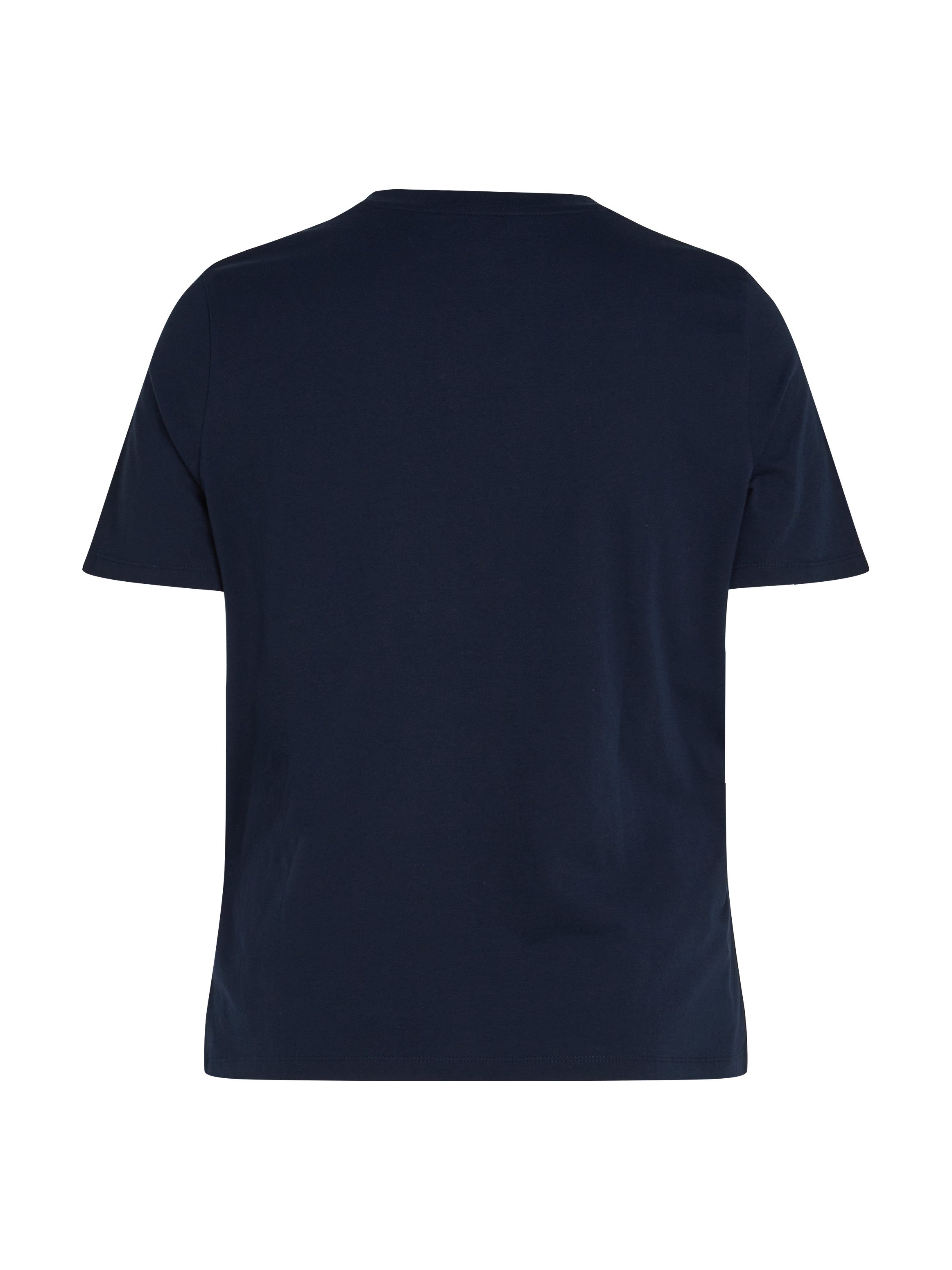 Tommy Hilfiger Curve Shirt met ronde hals CRV REG SCRIPT C-NK TEE SS