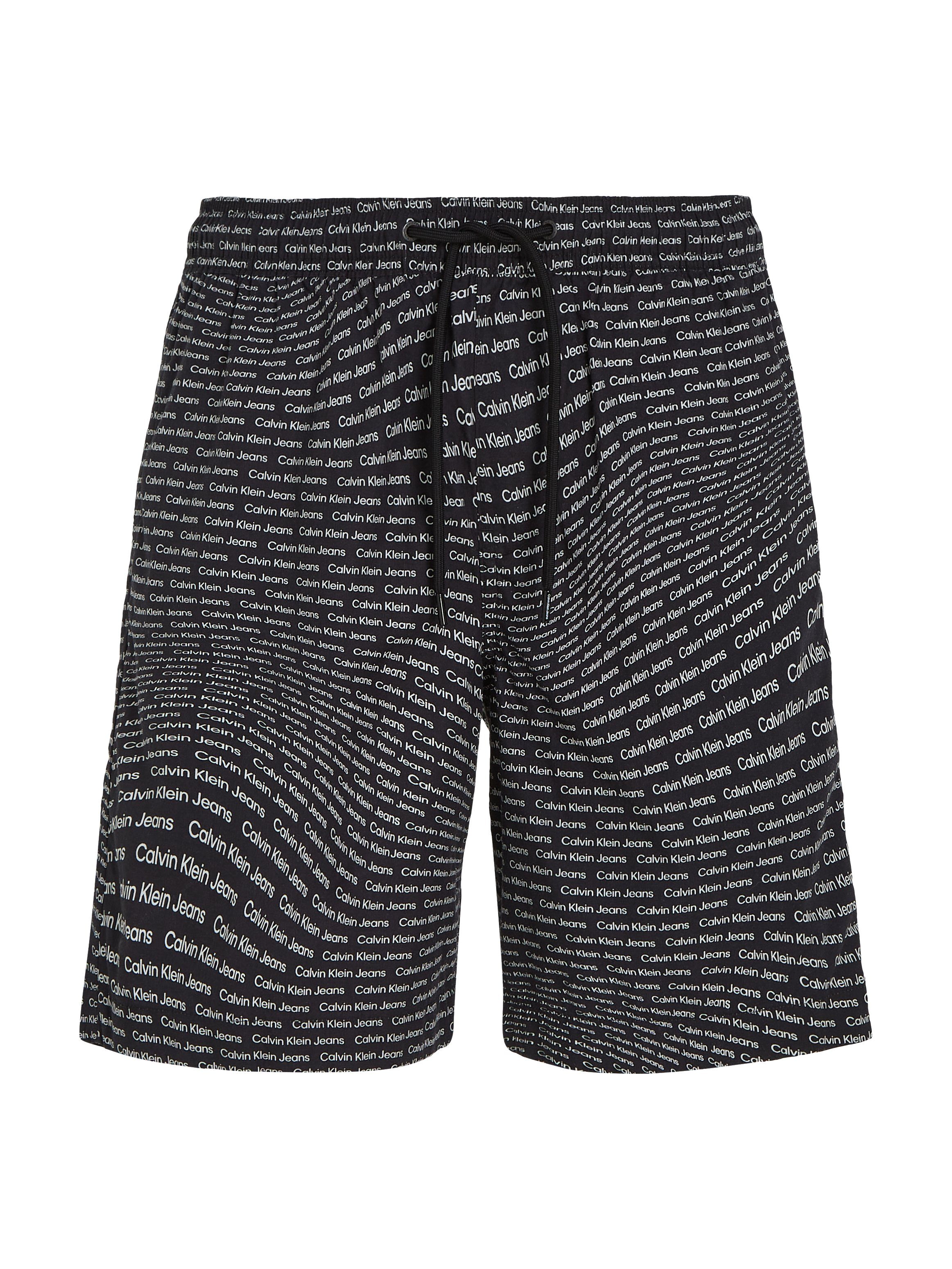 Calvin Klein Sweatshort AOP SHORT met logo-opschriften