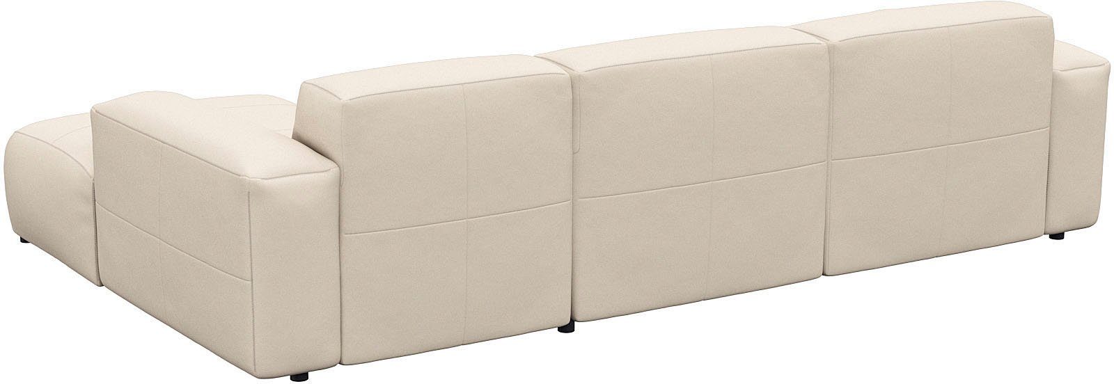 FLEXLUX Hoekbank Lucera comfortabel en comfortabel door hoogwaardige zitconstructie, L-vorm