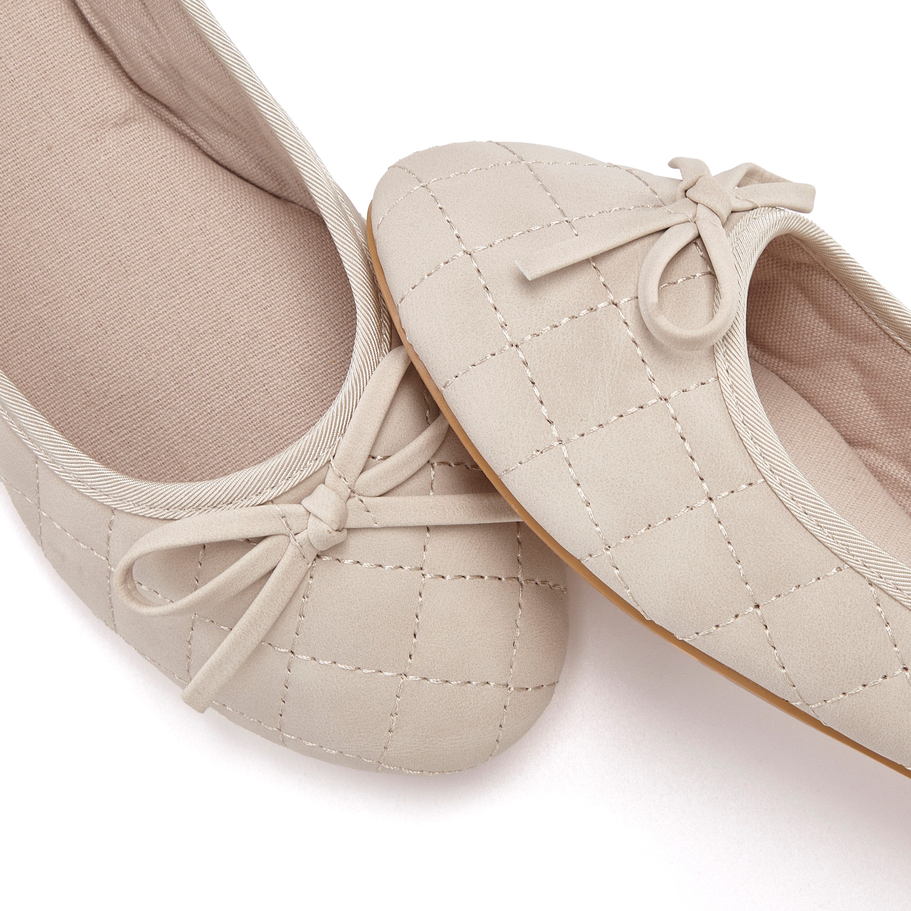 Lascana Ballerina's met strikapplicatie vegan