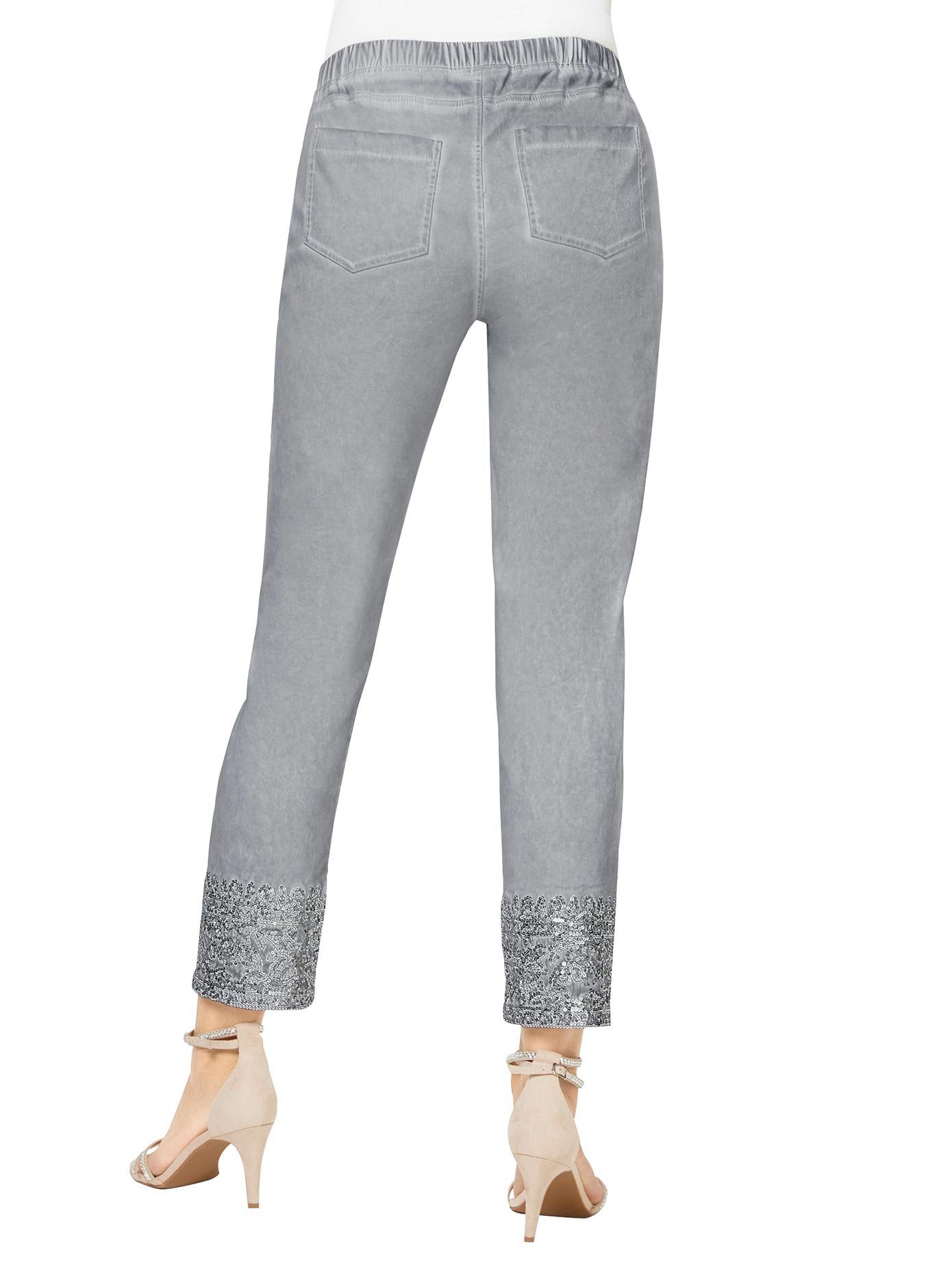 Creation L Geweven broek