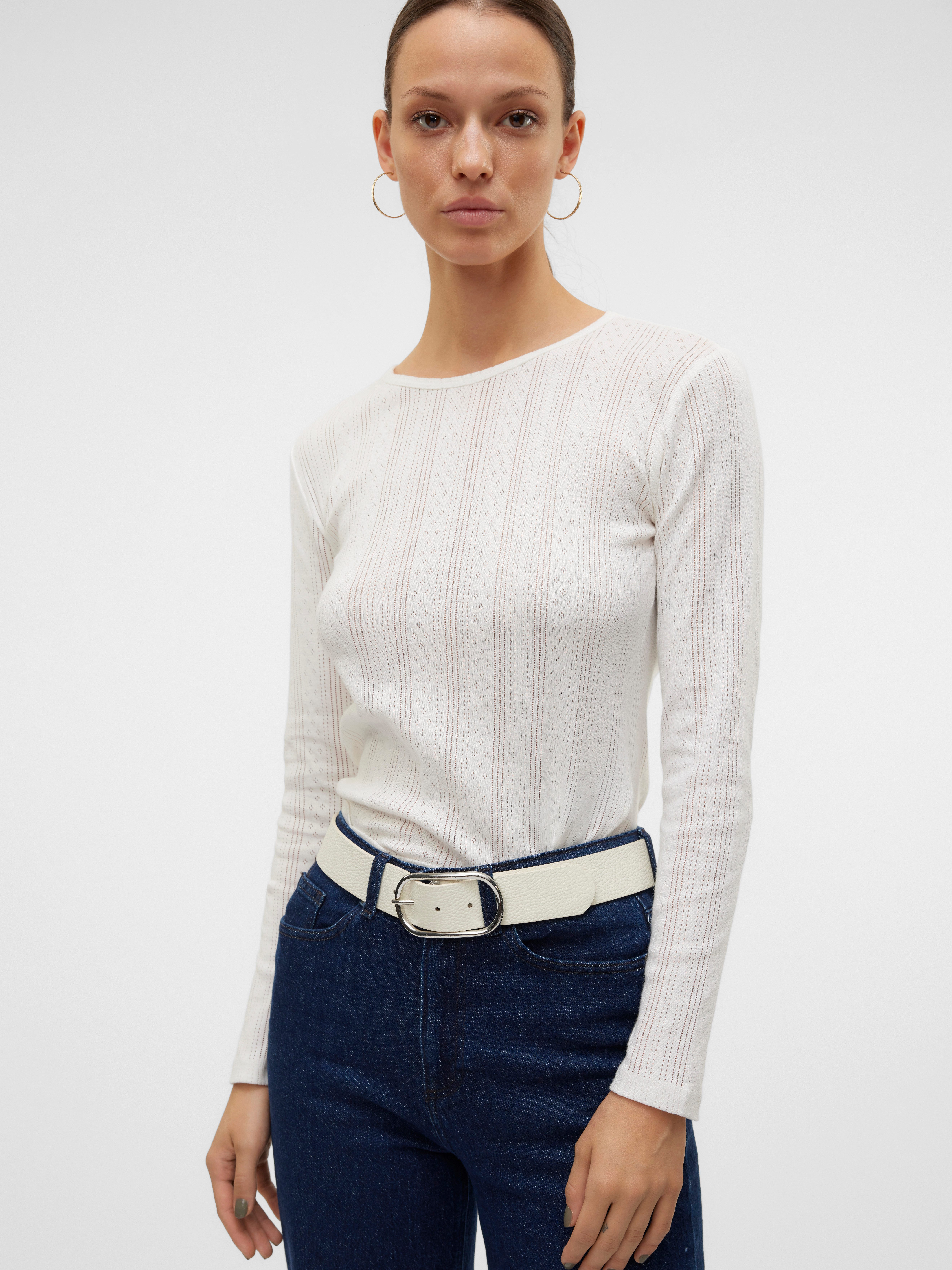 Vero Moda Shirt met lange mouwen VMLISA LS TOP JRS NOOS