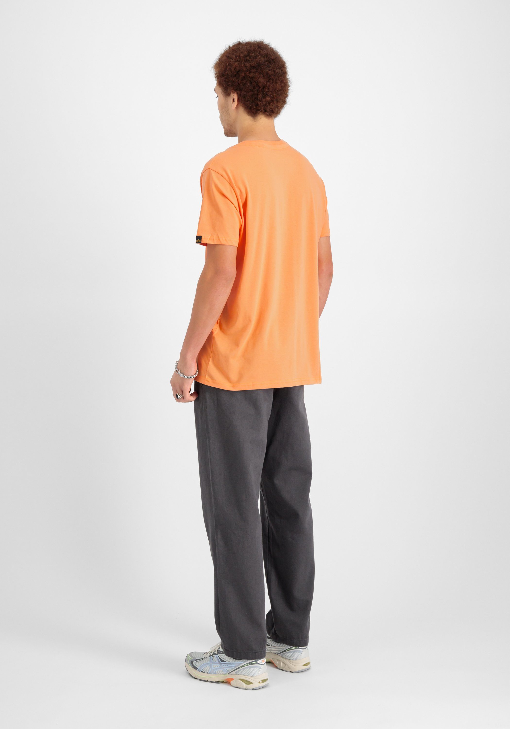 Alpha Industries T-shirt Alpha Industries Men - T-Shirts Alpha Label T Puff Print