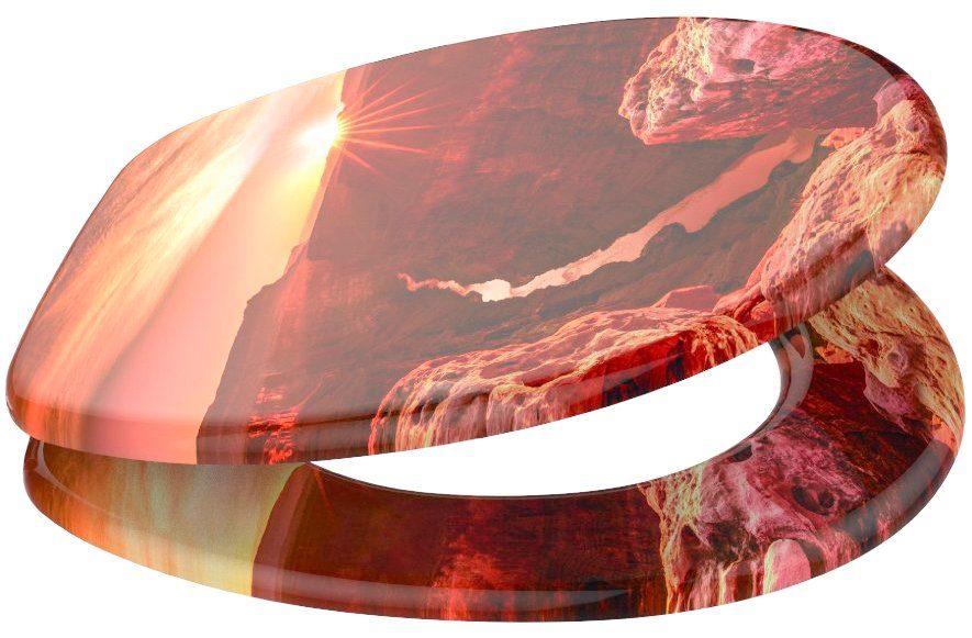 Sanilo Toiletzitting Grand Canyon met soft-closemechanisme