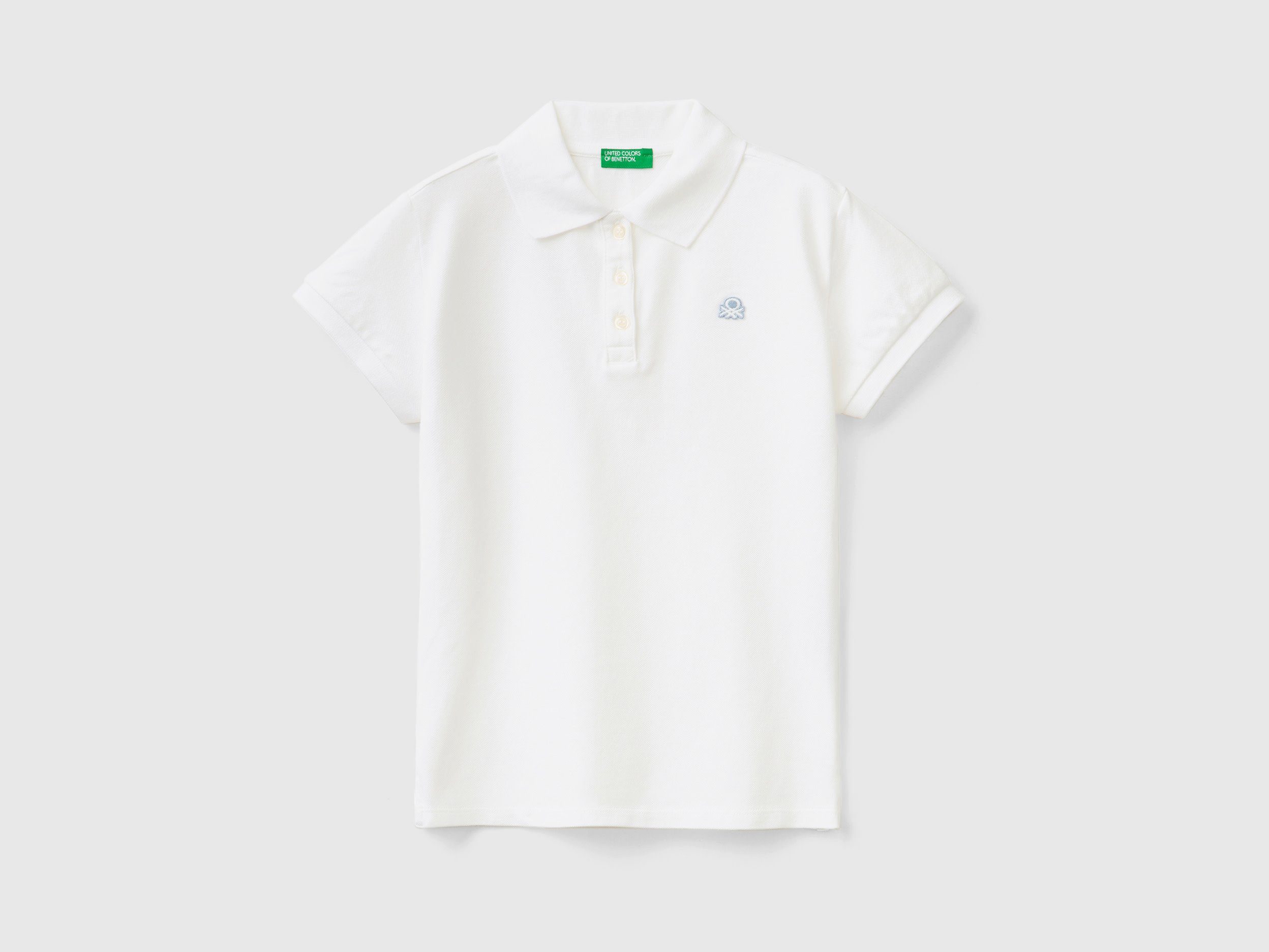 United Colors of Benetton Poloshirt met logoborduursel op de borst