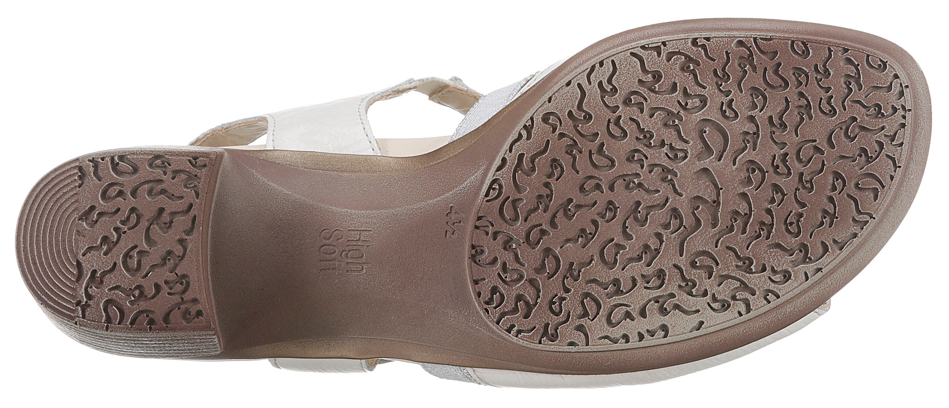 Ara Sandaaltjes Lugano , zomerschoen, sandaal, blokhak, in elegante look, h-breedte