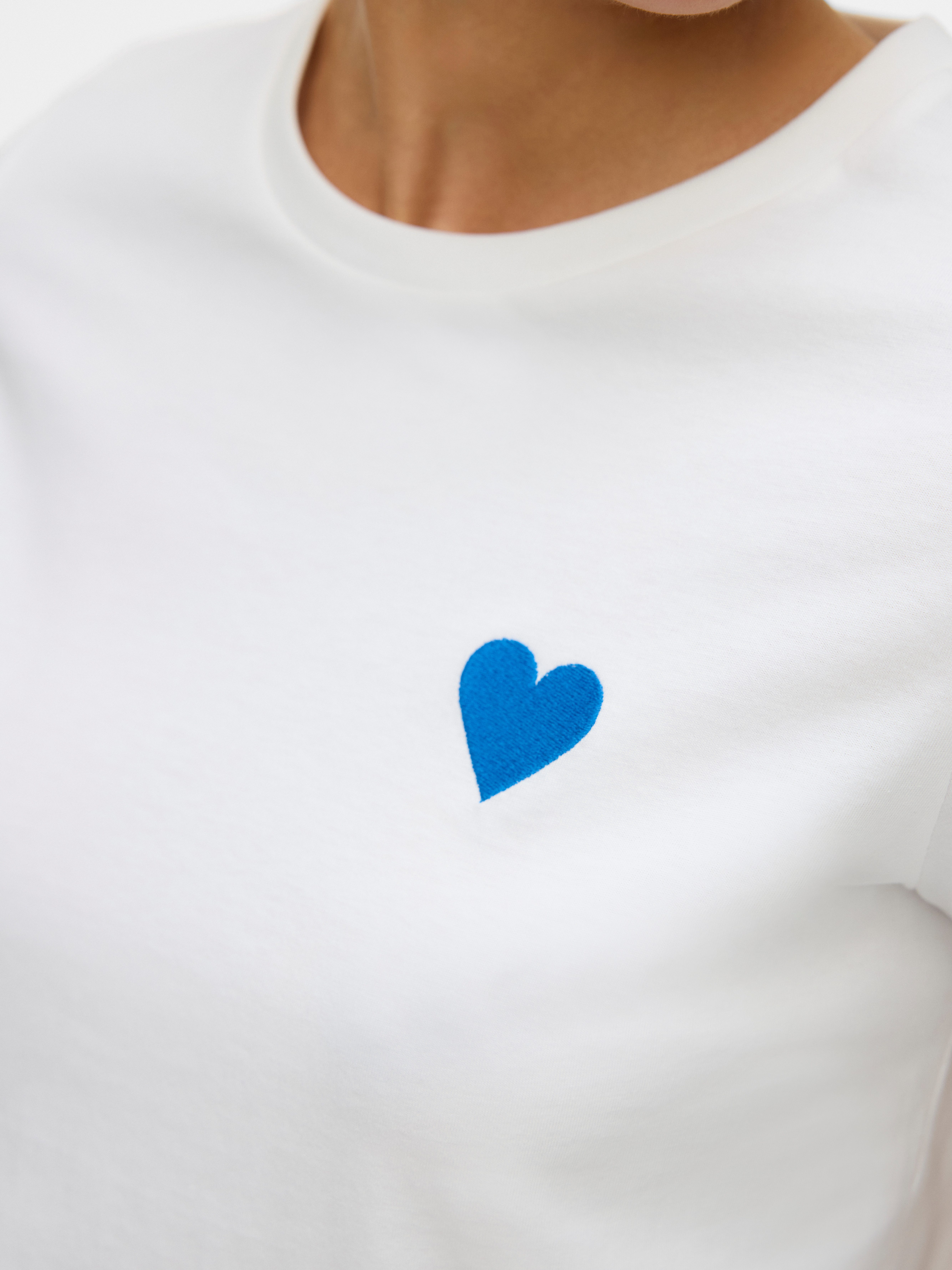 Vero Moda Shirt met korte mouwen VMSILJA FRANCIS SS TOP BOX JRS SPE