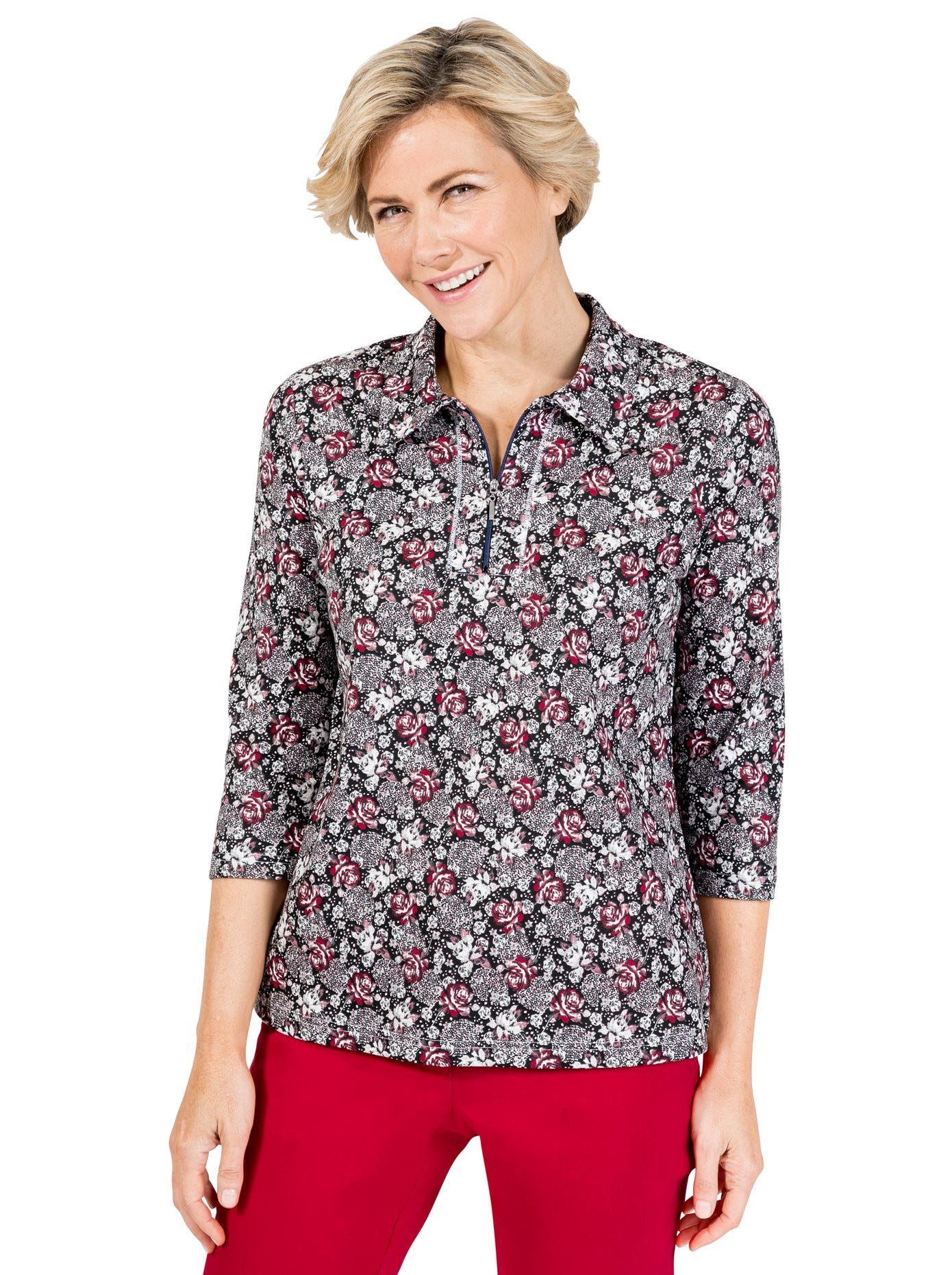 Classic Basics Poloshirt Shirt (1-delig) dames polo's maat 38 zwart