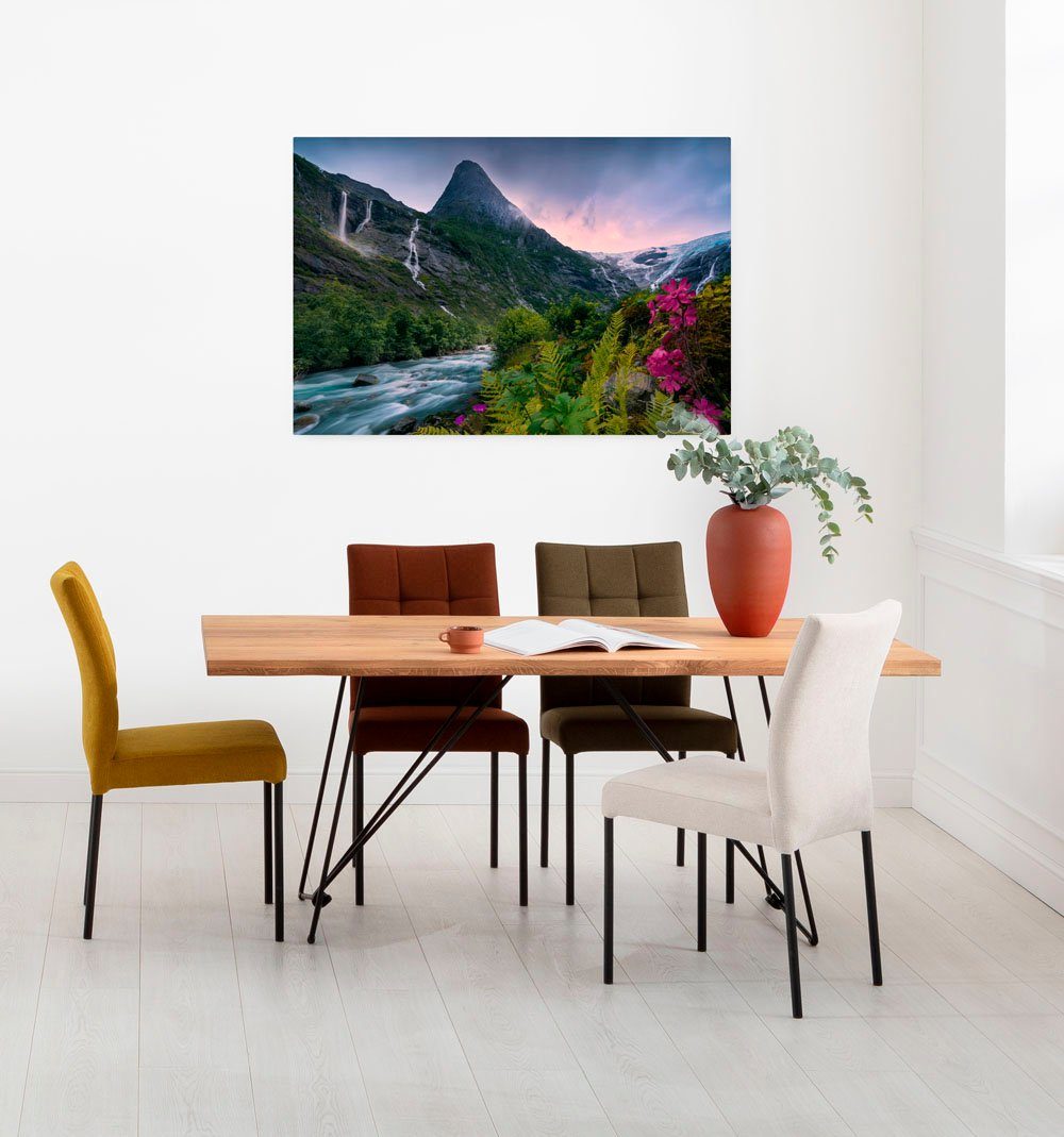 Komar Artprint op linnen Keilrahmenbild Scandinavian Paradise Größe 90 x 60 cm (set)