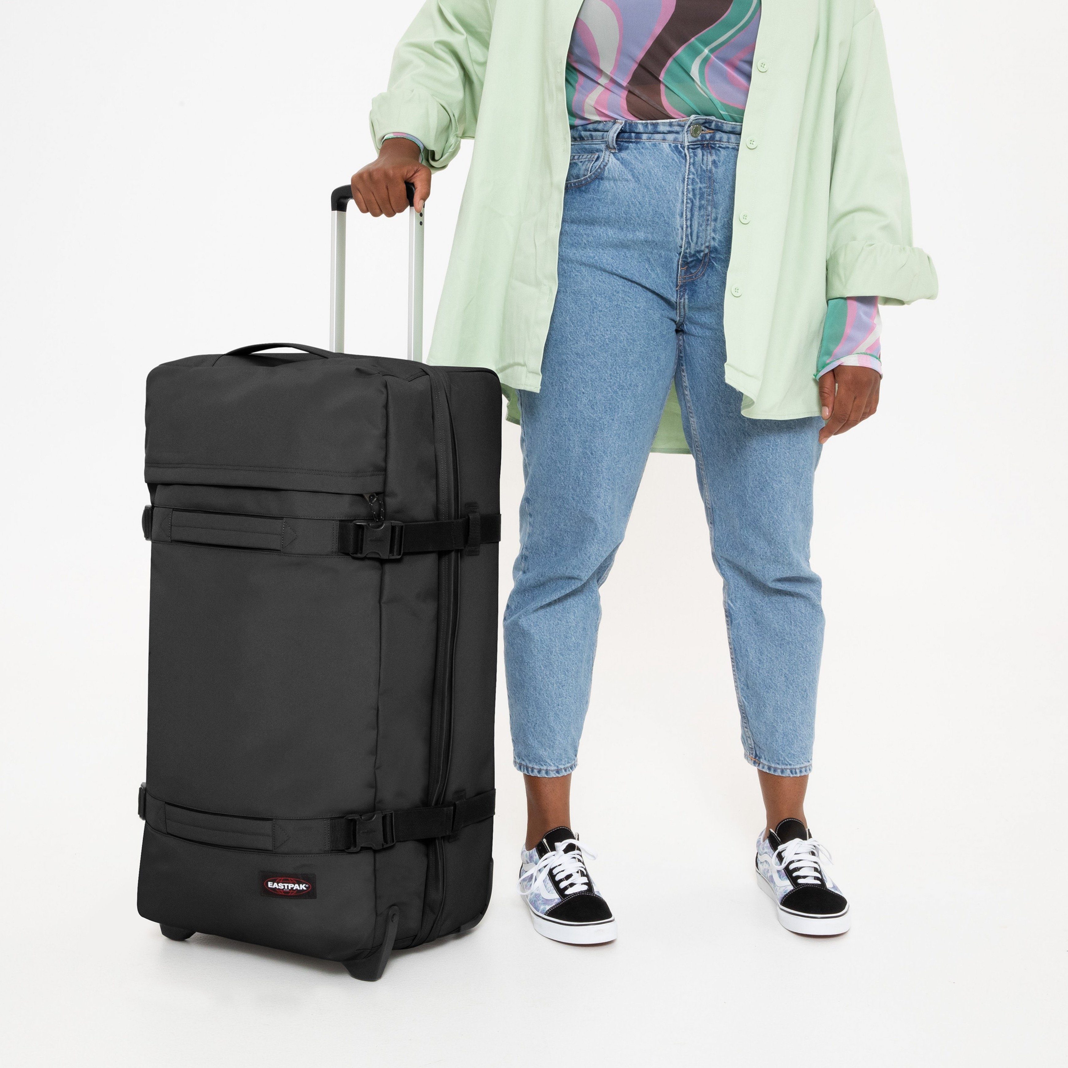 Eastpak Zachte bagage trolley TRANSIT'R L Reisbagage incheckbagage reiskoffer met TSA-slot reistas