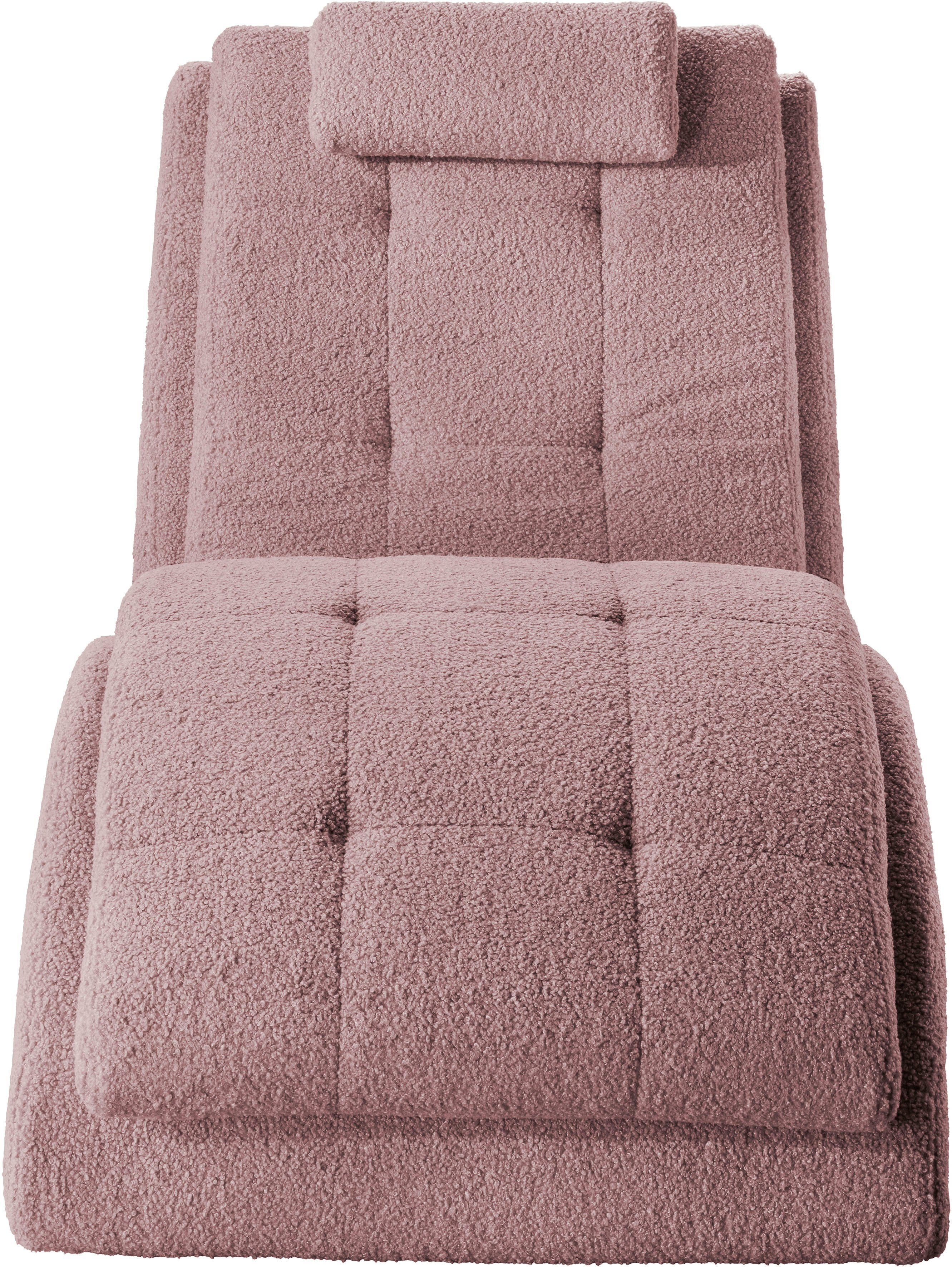 Home affaire Relaxstoel Vengo2 met hoofdkussen, matten-look op romp