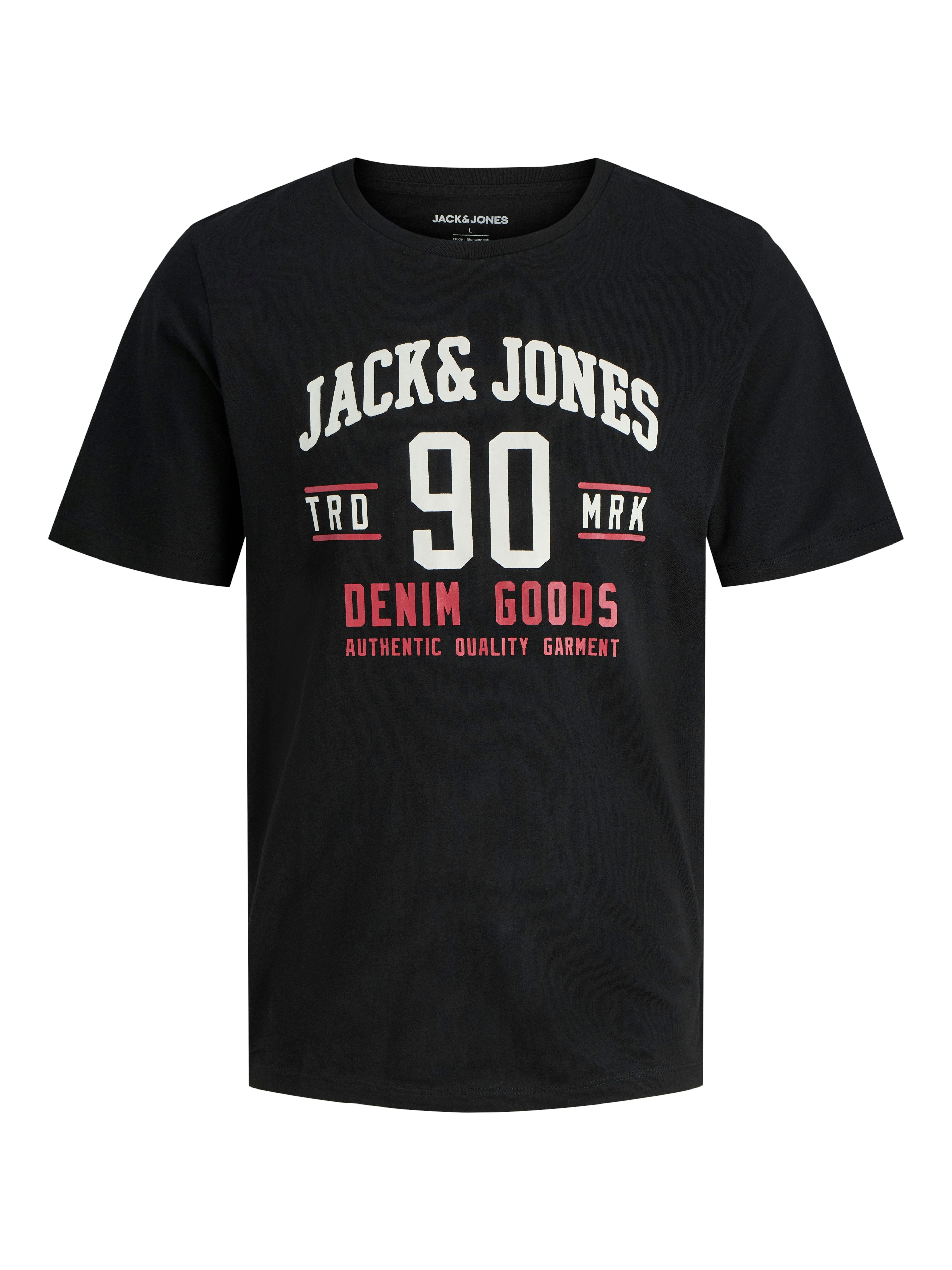 Jack & Jones Shirt met ronde hals JJETHAN TEE SS CREW NECK 3PK MP NOOS (set, 3-delig)