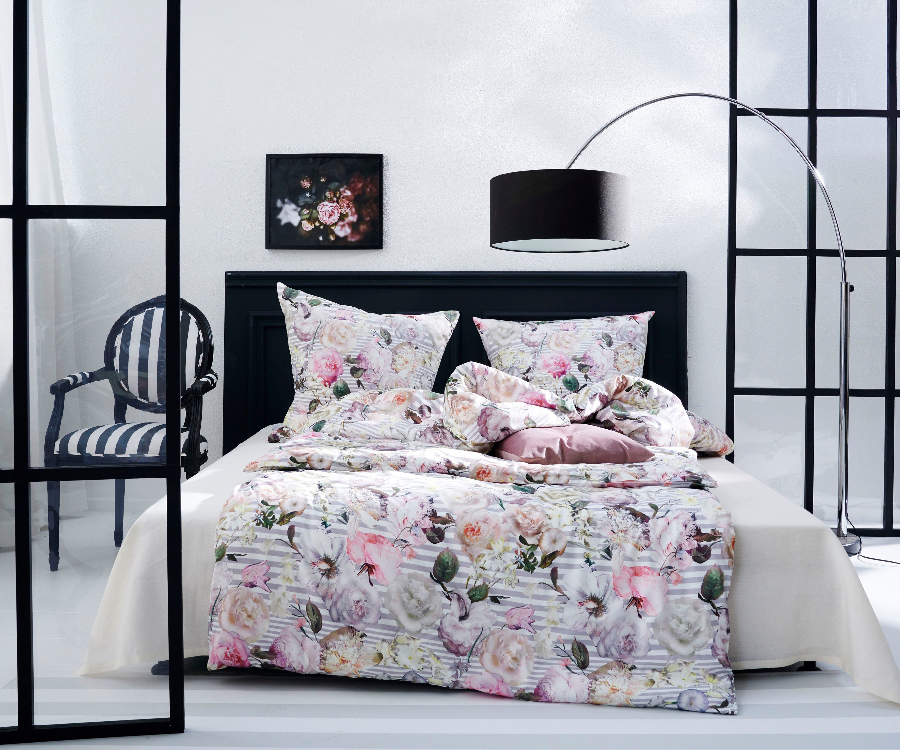 APELT Overtrekset Cosima Bloemrijke rozendromen en boudoirgevoel (2-delig)