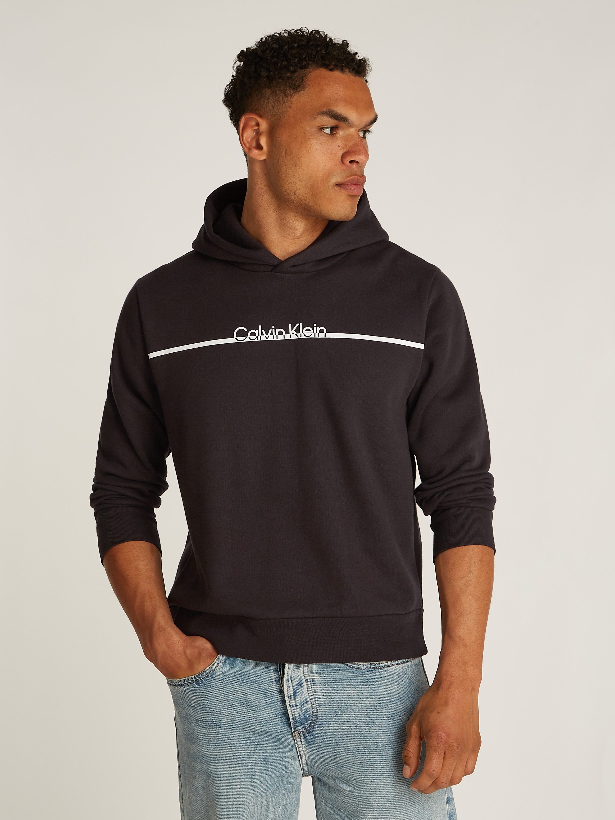 Calvin Klein Sweatshirt SPLIT LINE LOGO HOODIE