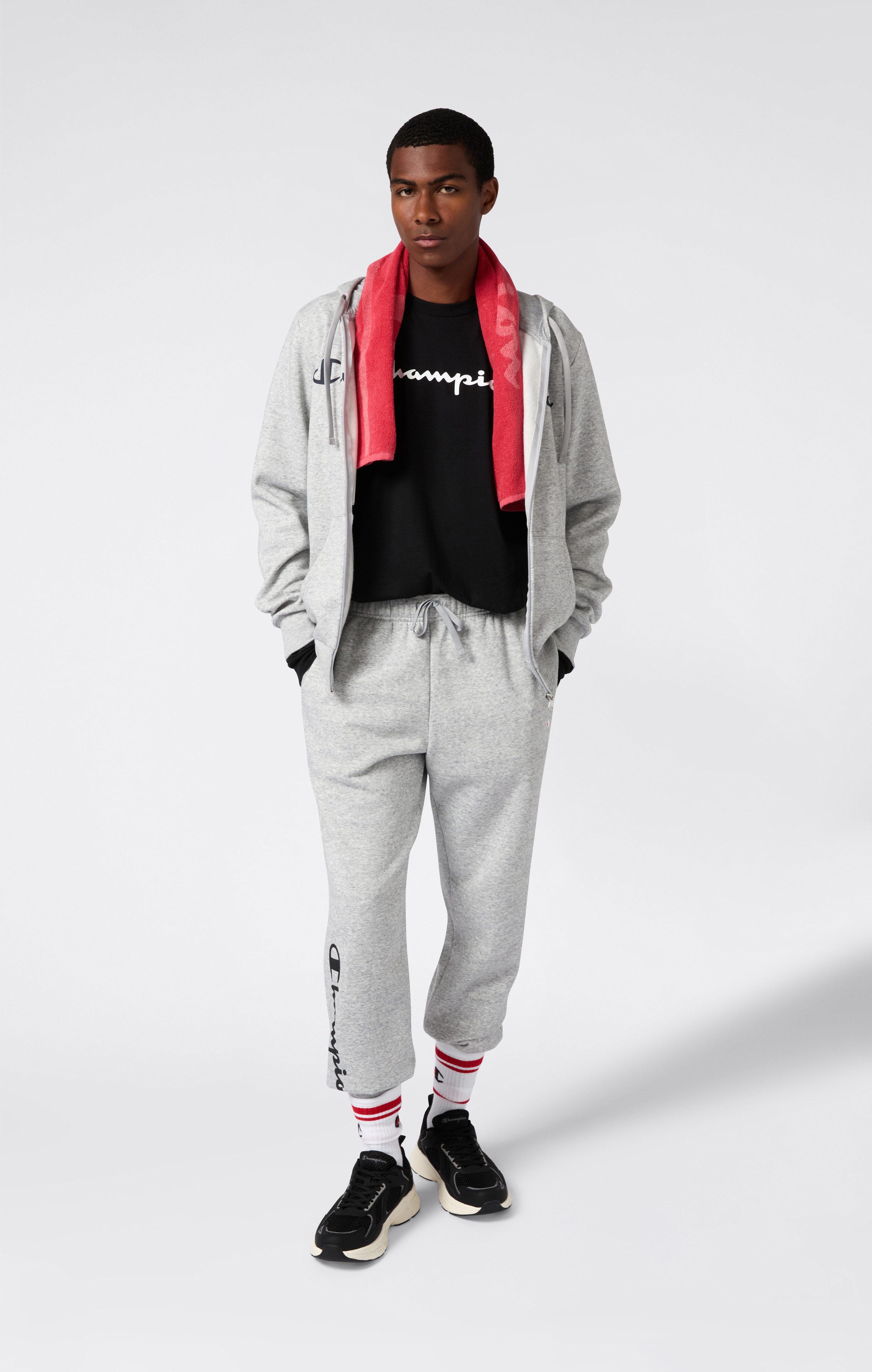 Champion T-shirt BASICS Long-Sleeve T-Shirt Large Logo (1-delig)