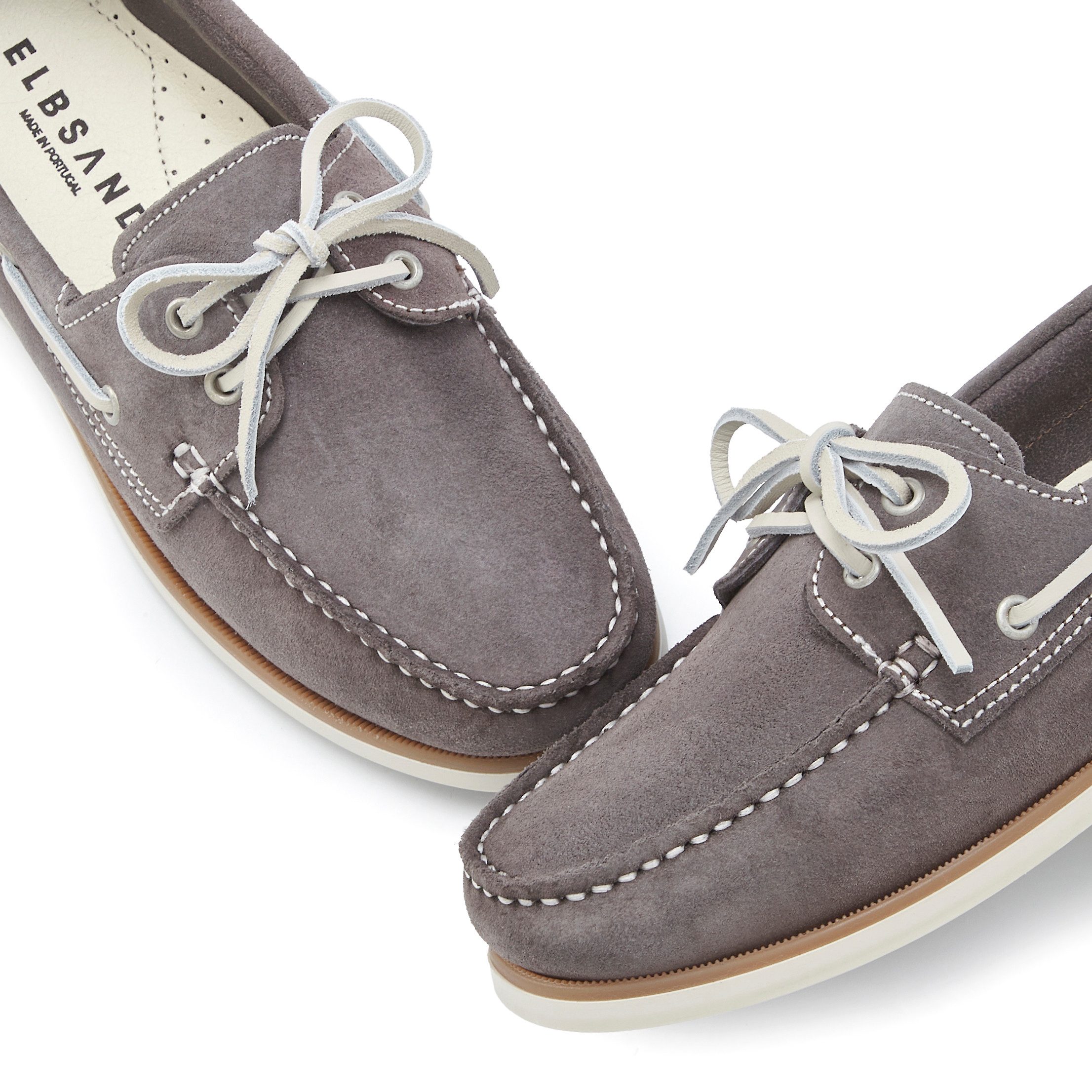 Elbsand Bootschoenen Slipper, lage schoen, van leer