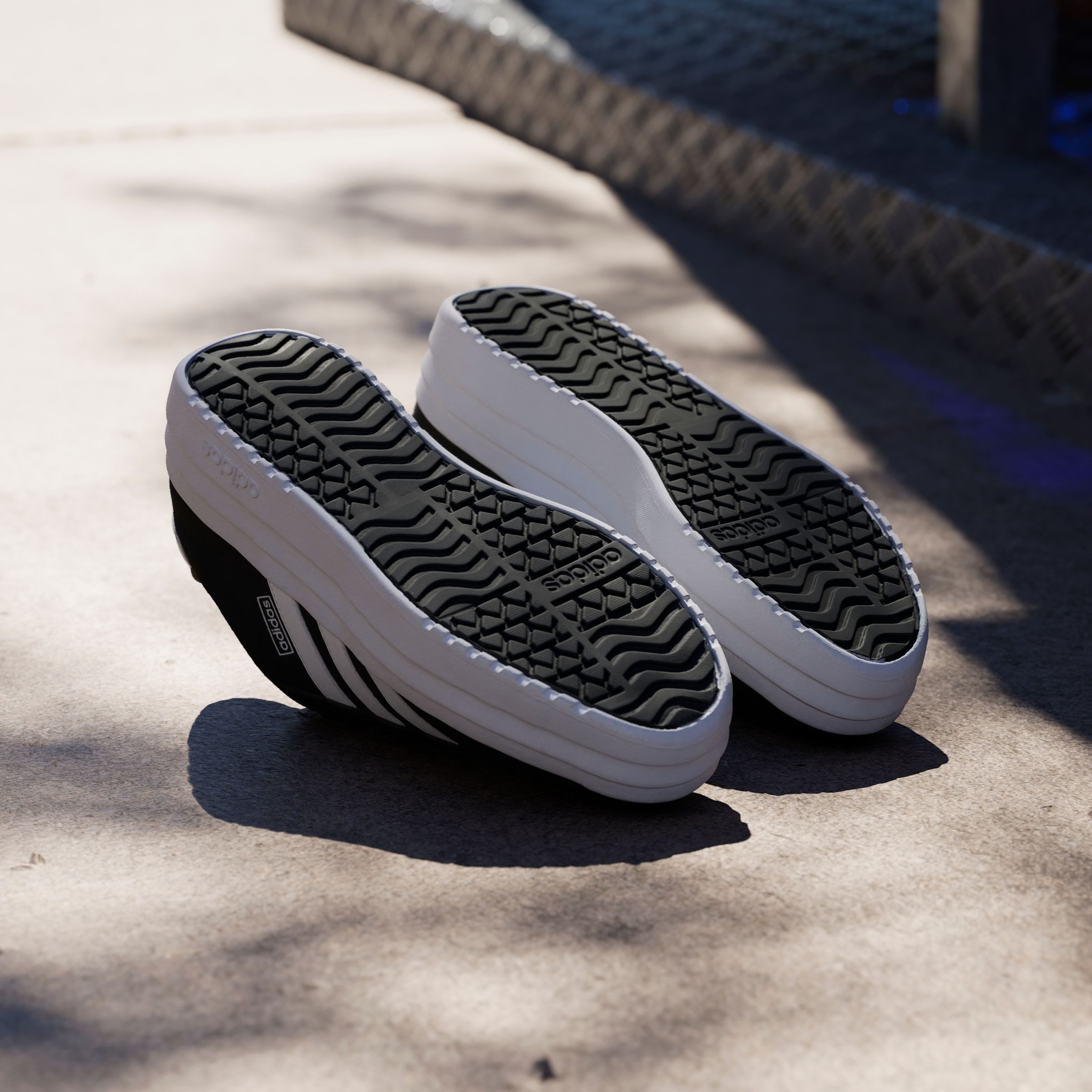 adidas Sportswear Sneakers VL COURT BOLD Design in de voetsporen van de adidas Gazelle Bold
