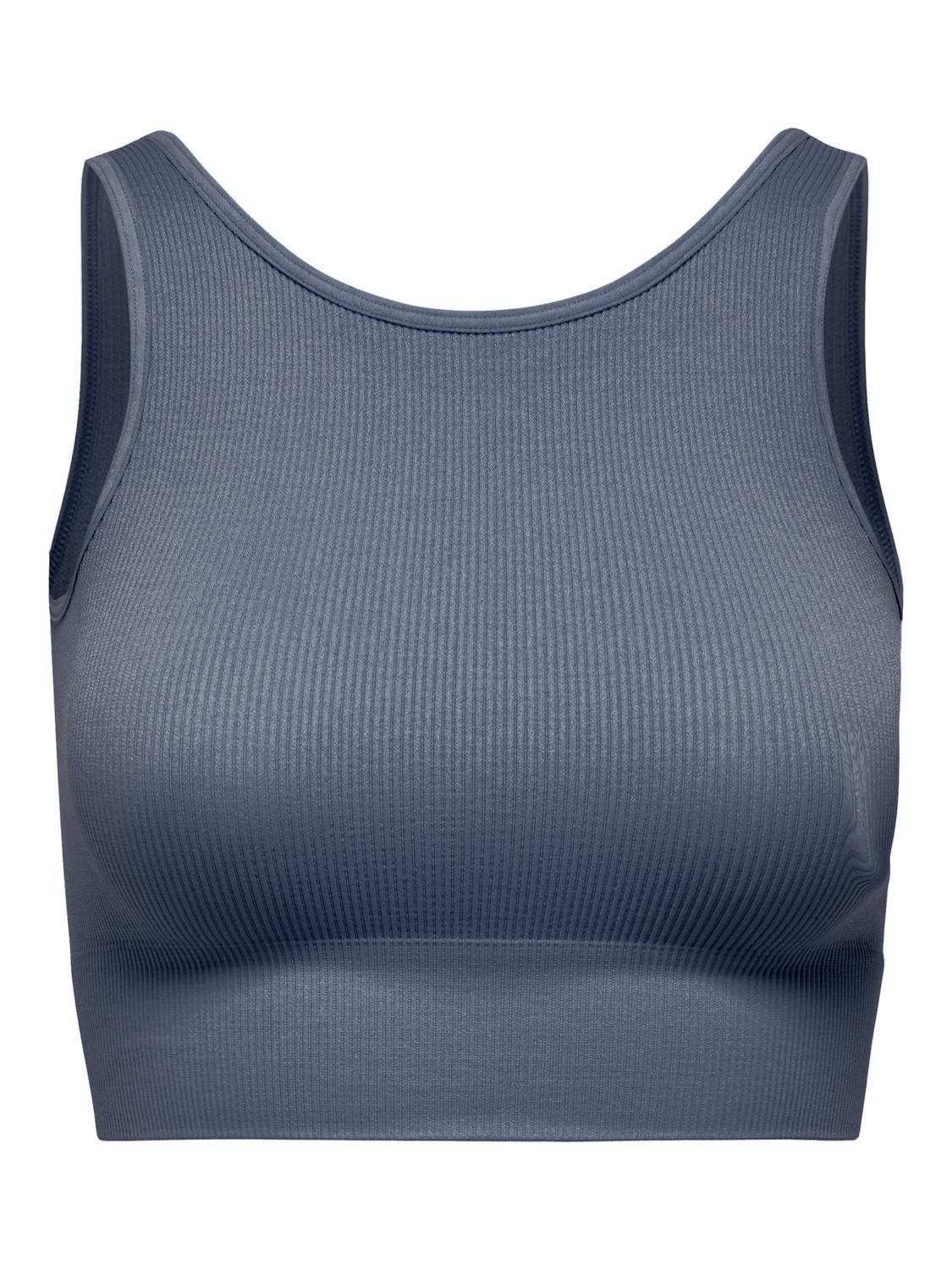 Only Play Trainingstop ONPJAIA LIFE Cropped fit in fijne ribstructuur