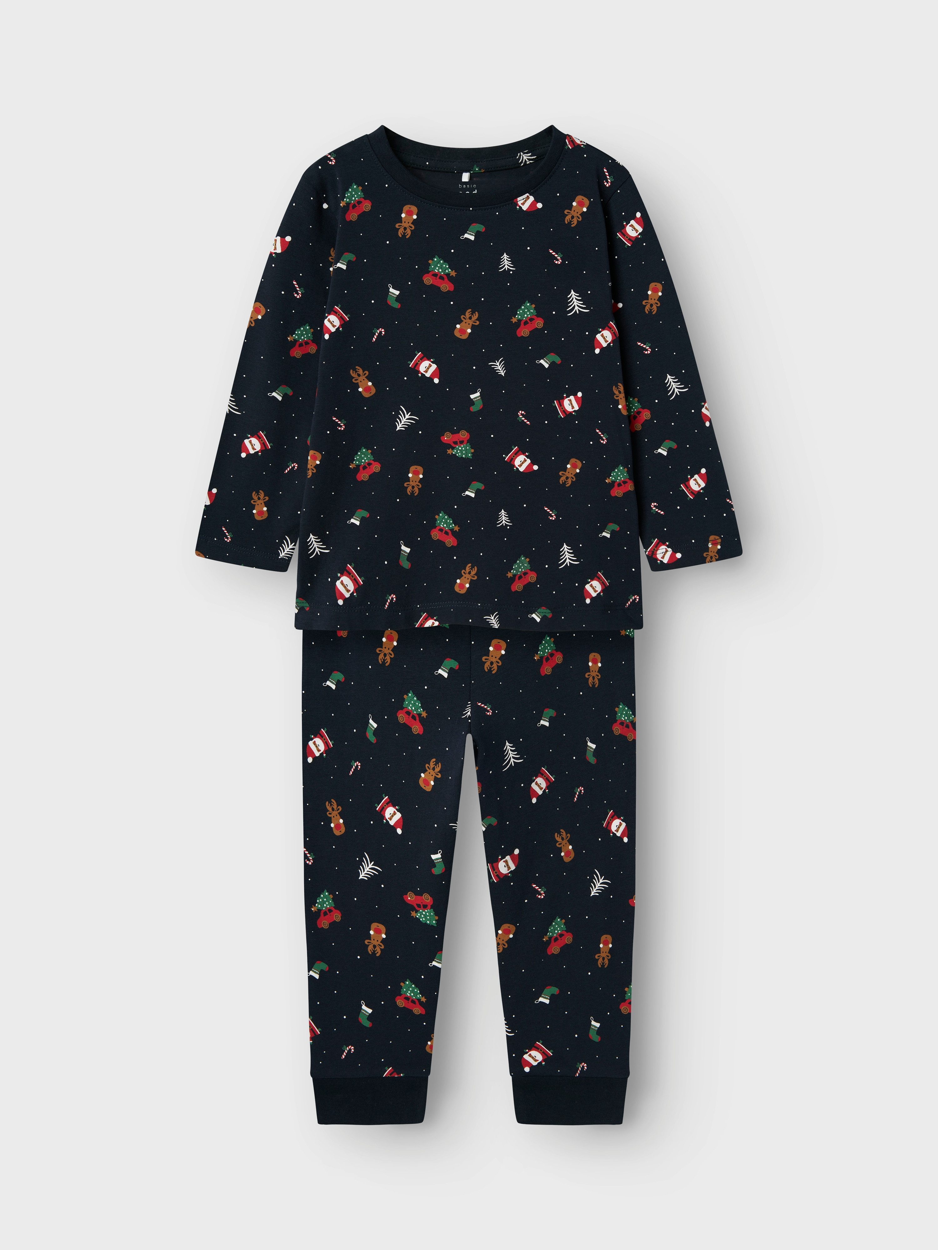 Name It Pyjama NMNVISMAS LS NIGHTSET (set 2-delig)