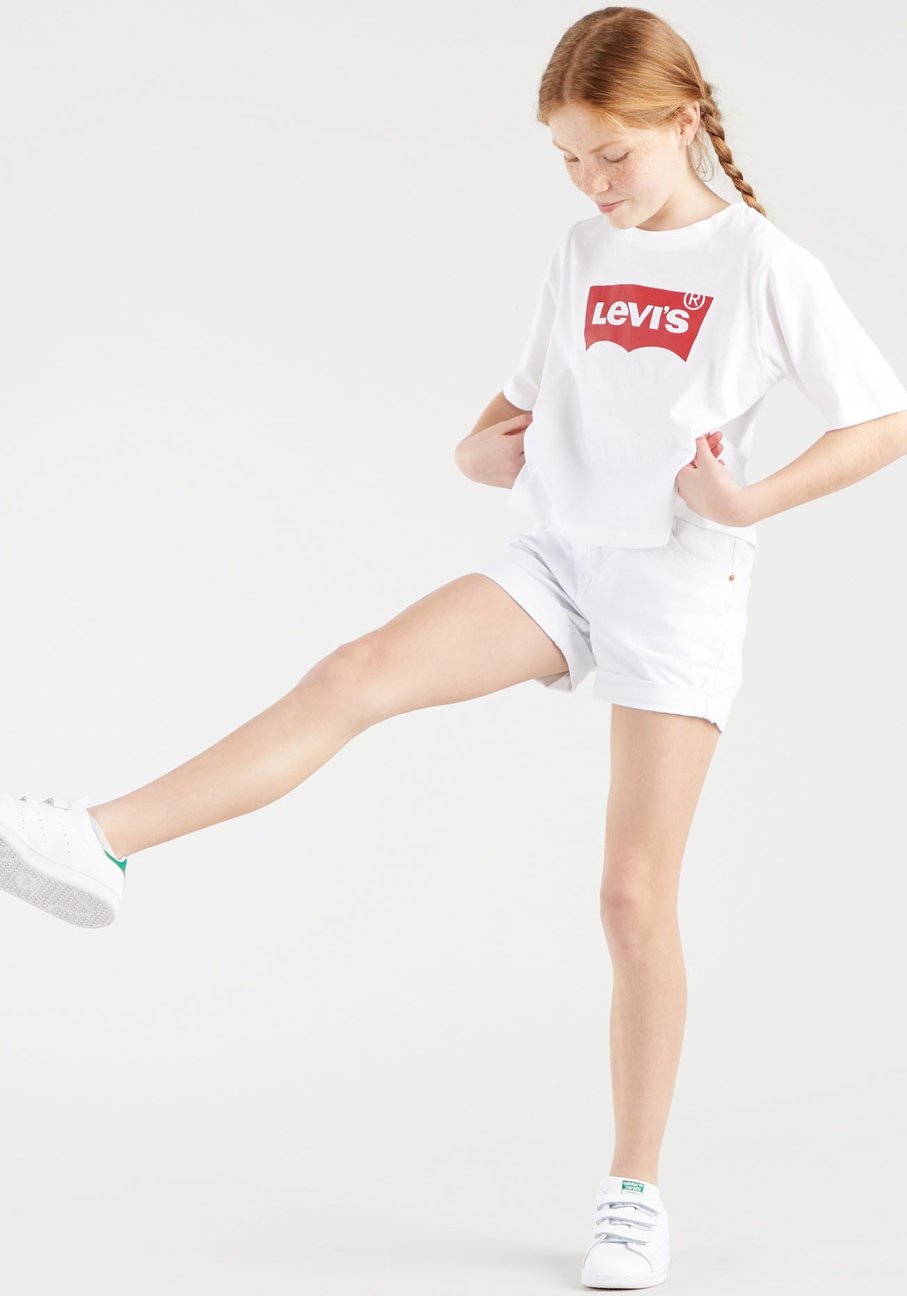 Levi's Kidswear T-shirt BATWING CROPPED TEE