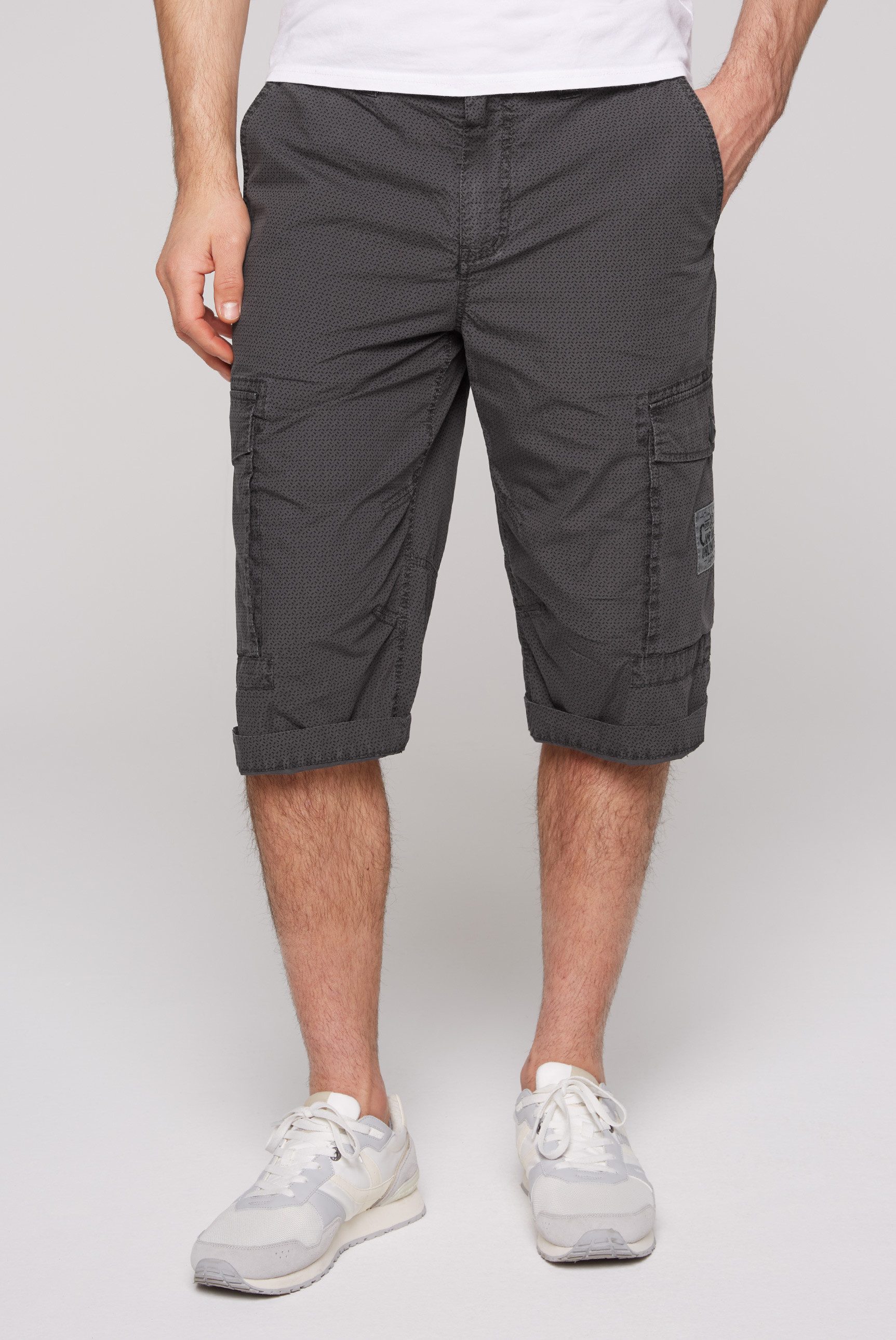 CAMP DAVID Cargoshort met print all-over