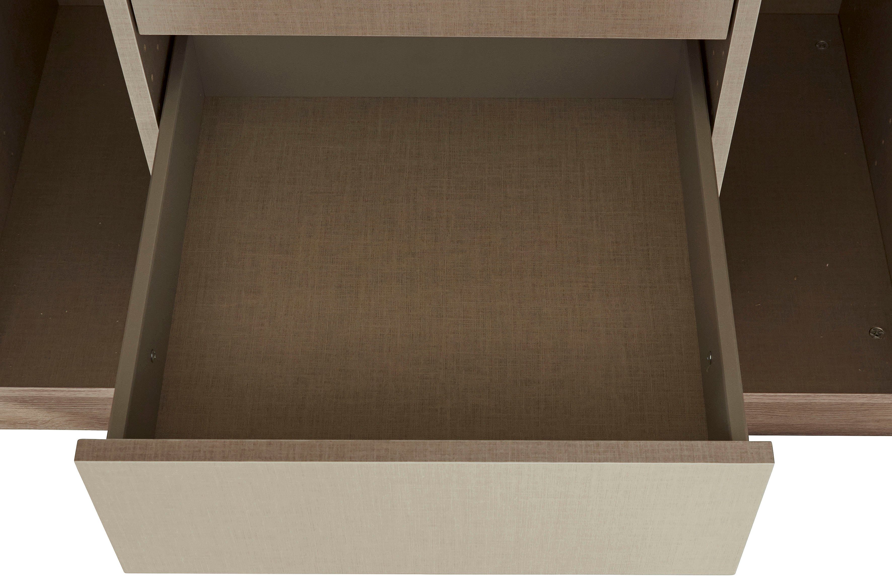 rauch Draaideurkast Kledingkast kast garderobe TOPSELLER OTELI incl. binnenindeling met 3 binnenlades extra planken optioneel met spiegel made in germany