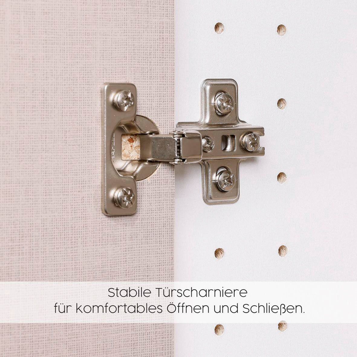 rauch Draaideurkast Kledingkast kast garderobe waskast SHINJO Grepen en voeten van massief hout, veel opbergruimte MADE IN GERMANY