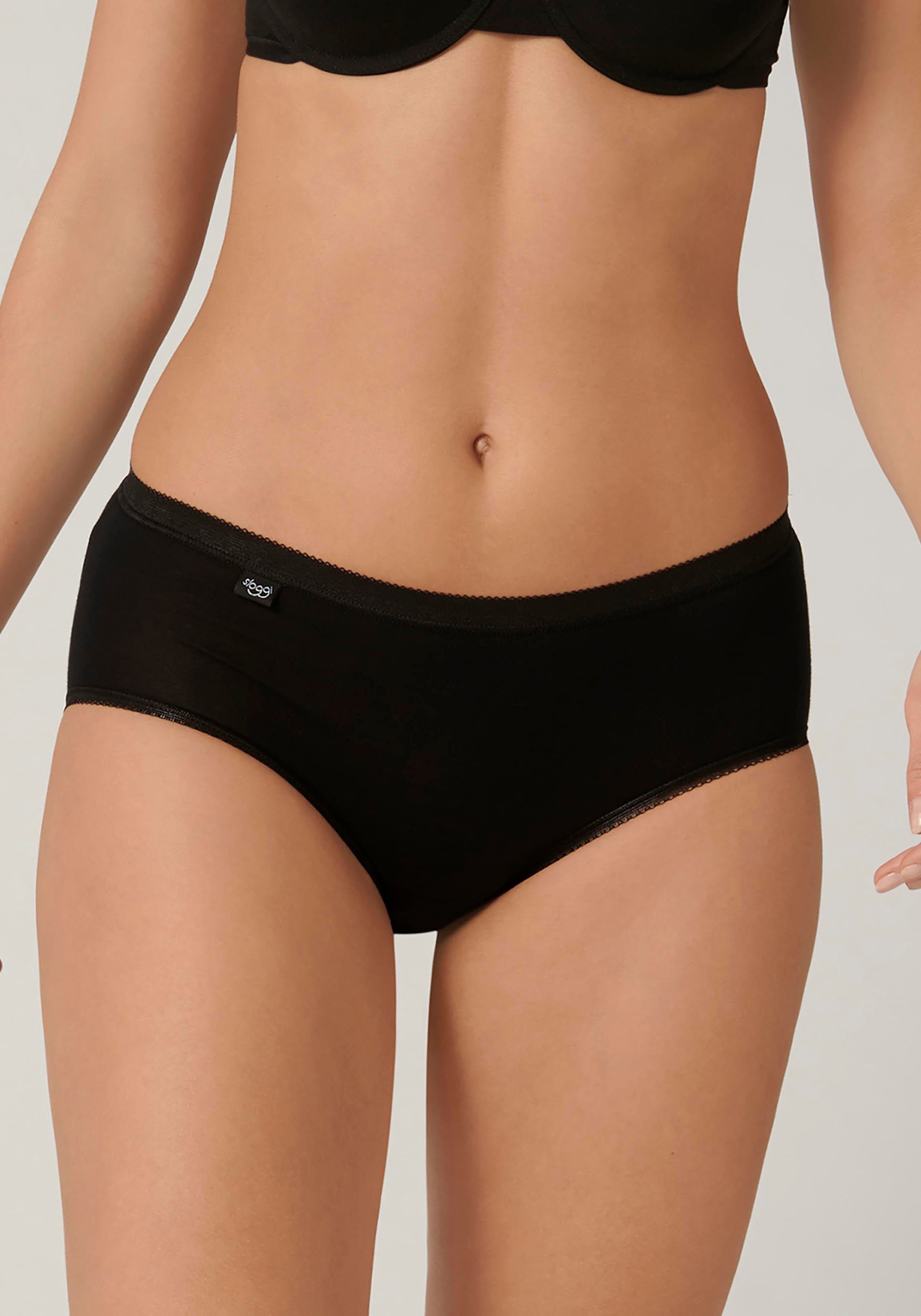 Sloggi Slip Basic+ Midi 3P perfecte pasvorm (3 stuks)