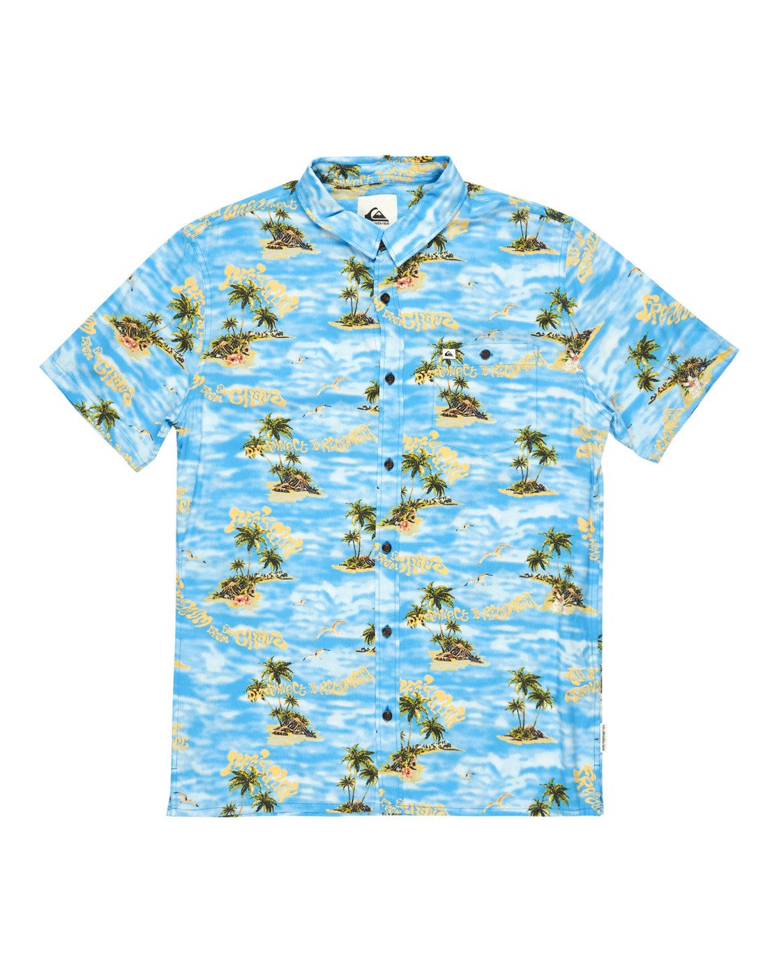 Quiksilver Overhemd met korte mouwen Safe Paradise
